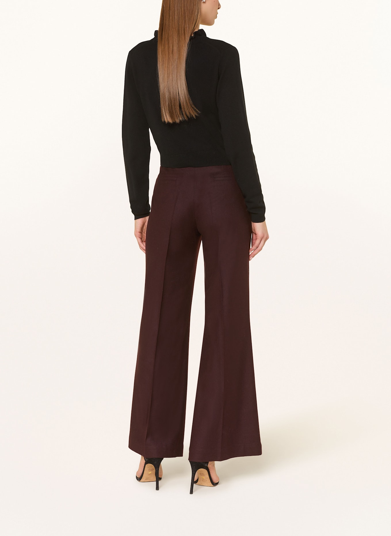 Johann & Johanna Traditional Jersey trousers GERTRUDE: DARK RED