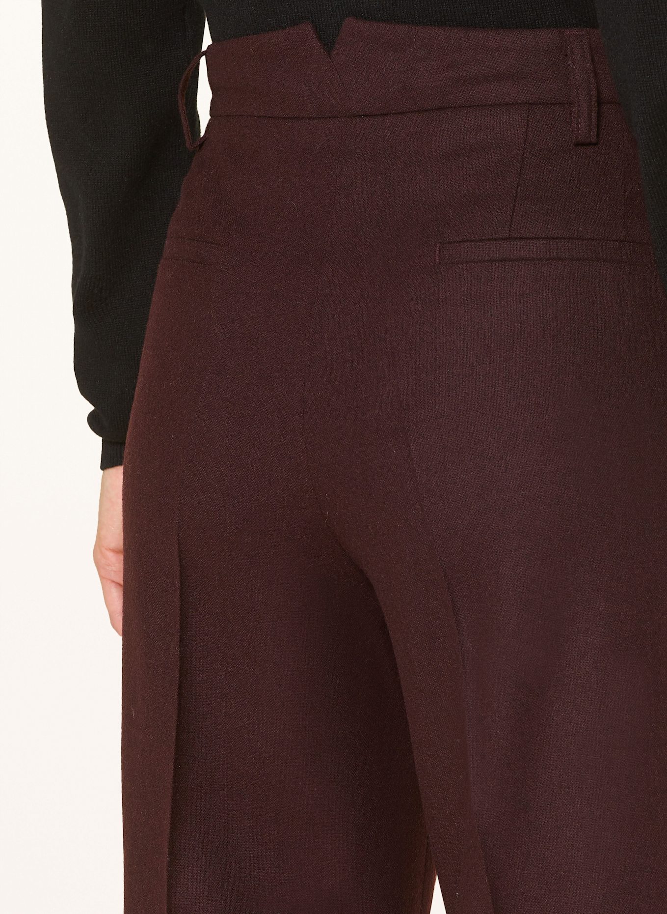 Johann & Johanna Traditional Jersey trousers GERTRUDE: DARK RED
