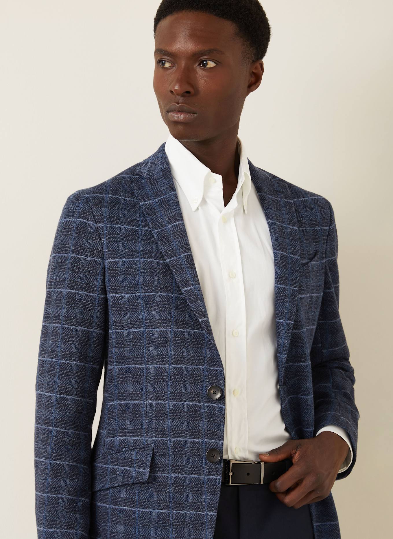 ETRO Sakko Slim Fit: DUNKELBLAU / BLAU