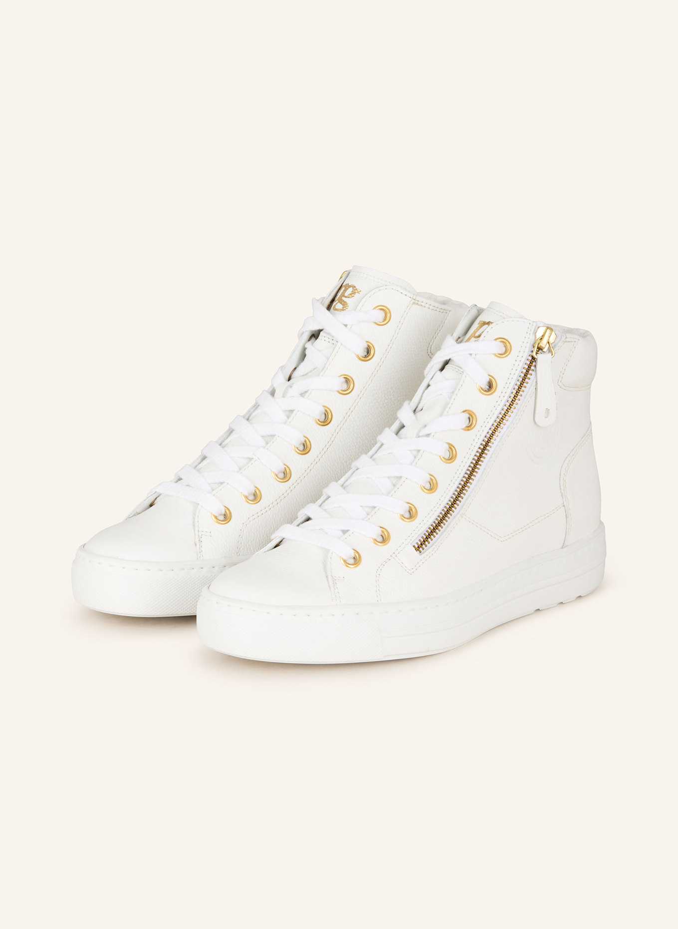 paul green Hightop-Sneaker: WEISS