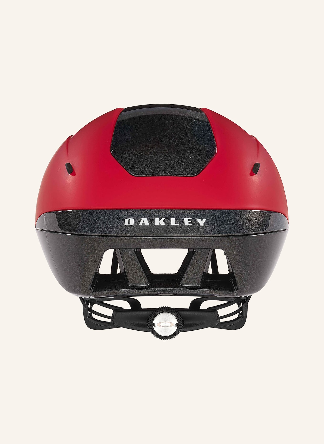 OAKLEY Fahrradhelm VELO MACH: SCHWARZ / DUNKELROT