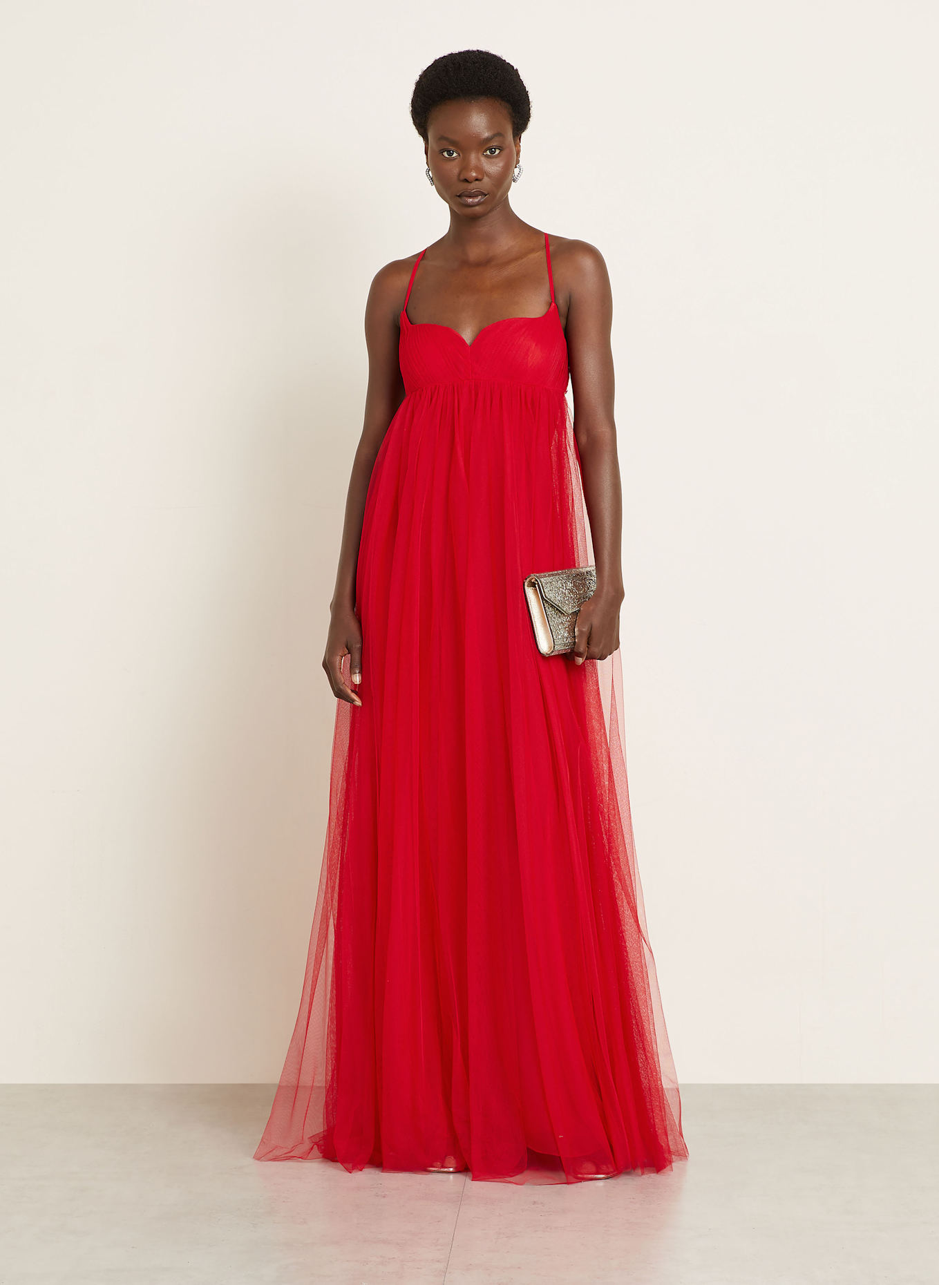 VERA WANG Abendkleid AME: ROT