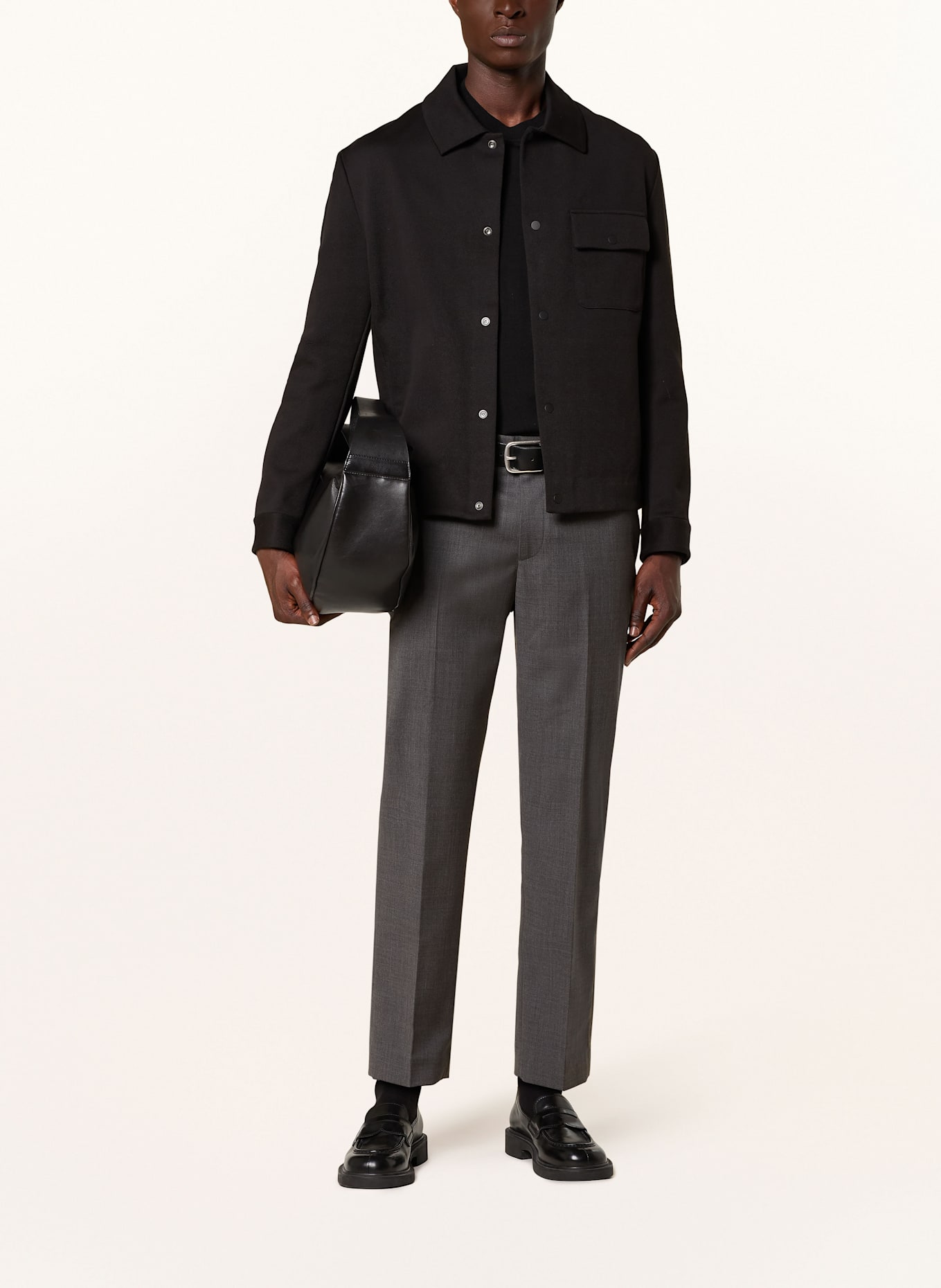 COS Chinos slim fit: DARK GRAY