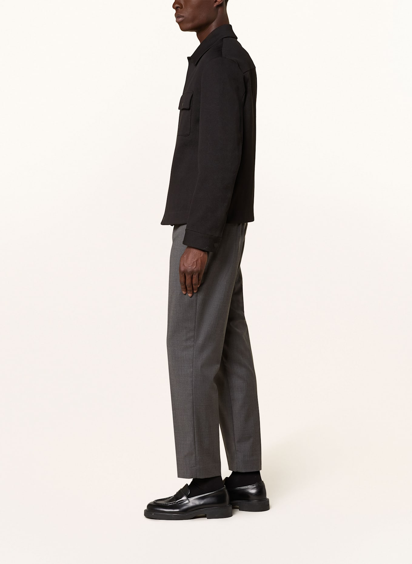 COS Chinos slim fit: DARK GRAY