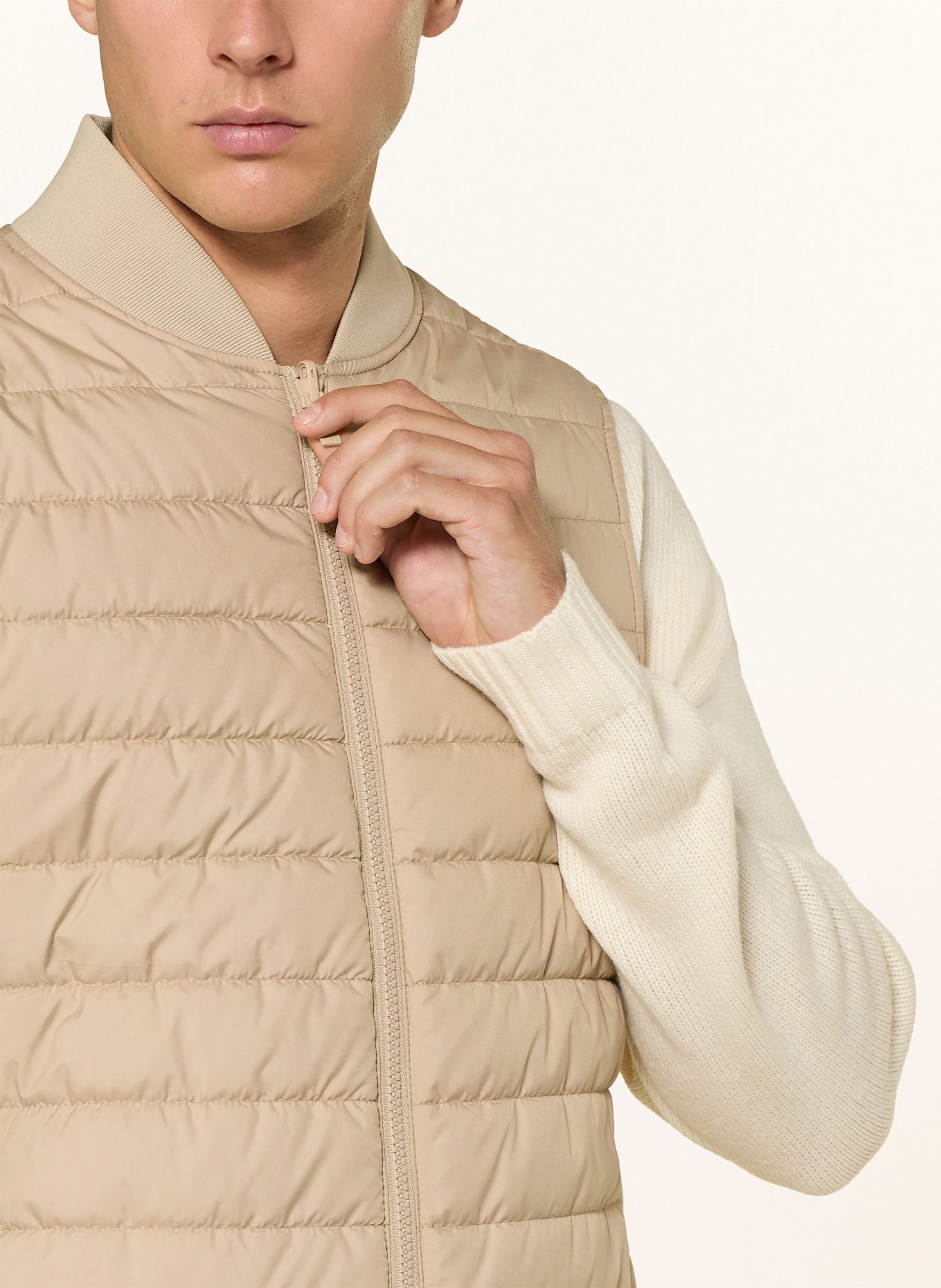 BOSS 2-in-1-Jacke JARED: BEIGE