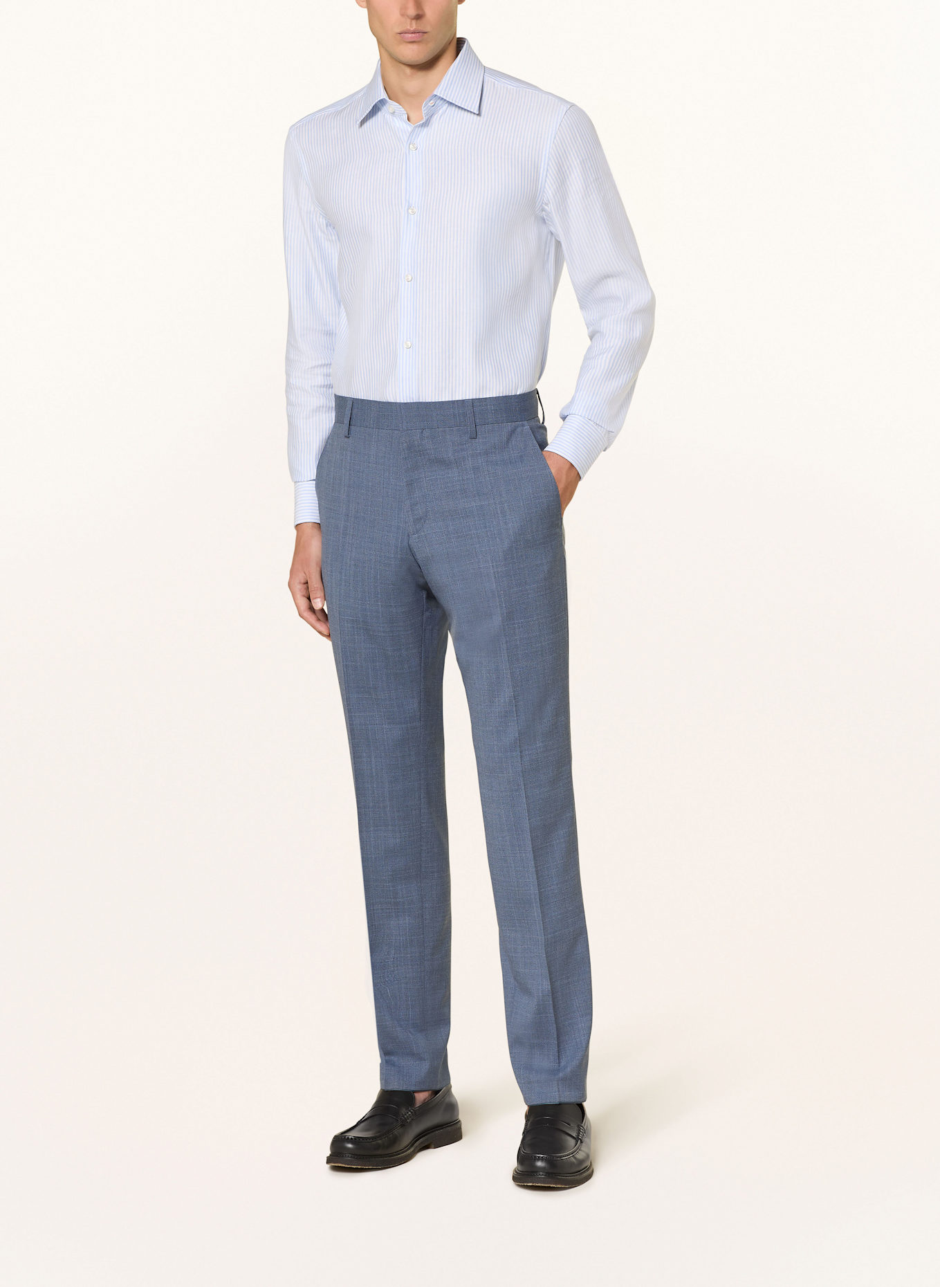 BOSS Anzughose GENIUS Slim Fit: 412 NAVY