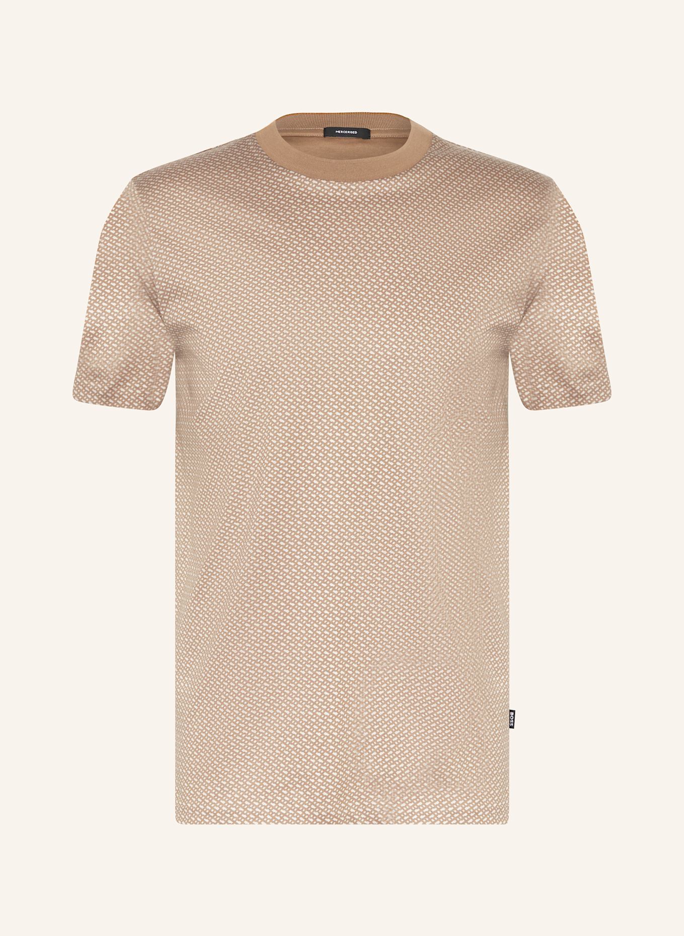 BOSS T-shirt THOMPSON: BEŻOWY