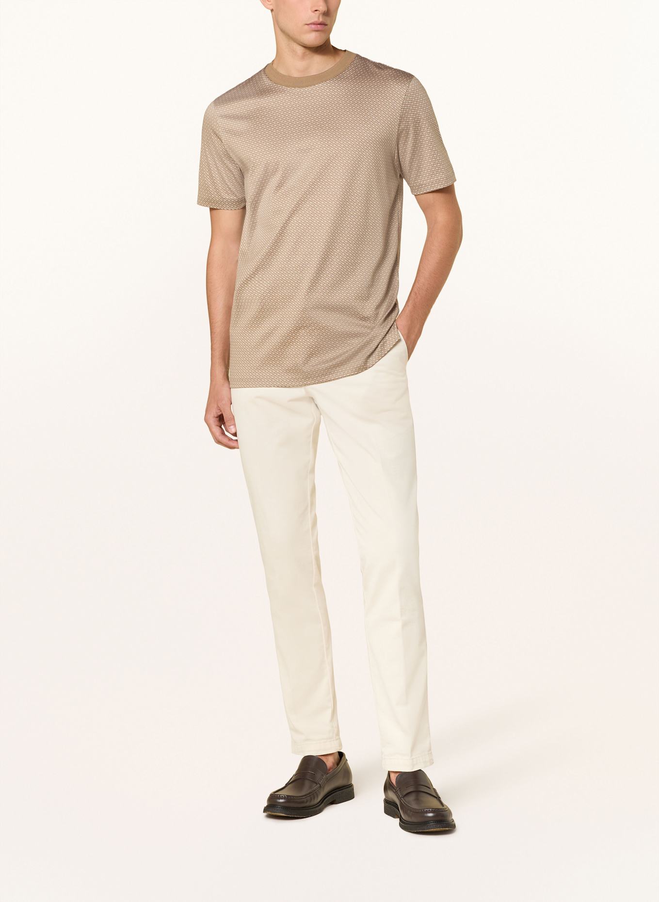 BOSS T-shirt THOMPSON: BEŻOWY