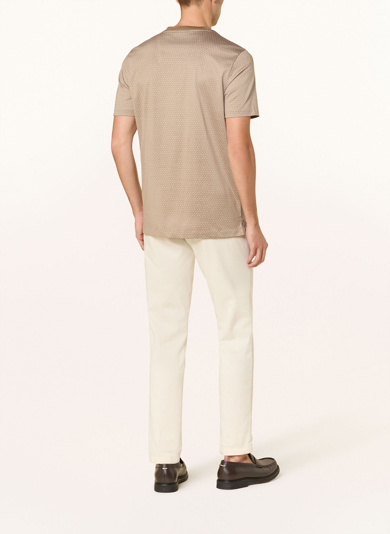 BOSS T-shirt THOMPSON: BEŻOWY