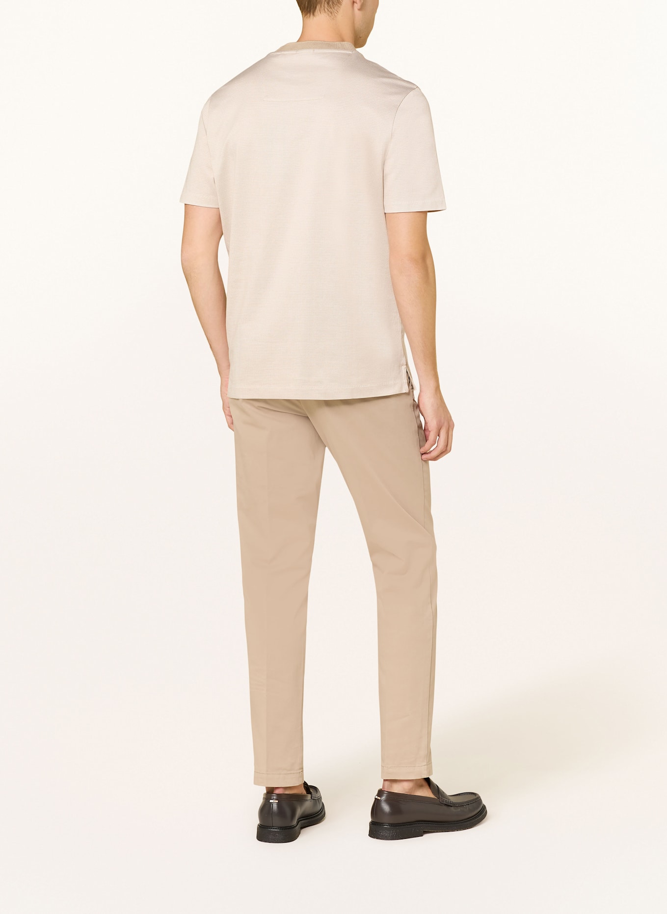 BOSS T-shirt THOMPSON: 275 LIGHT BEIGE