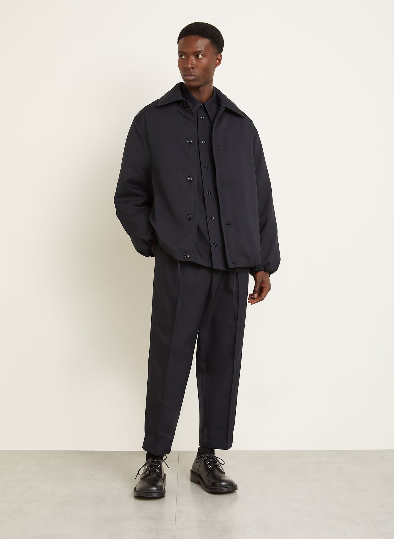 JIL SANDER Hose Regular Fit: DUNKELBLAU