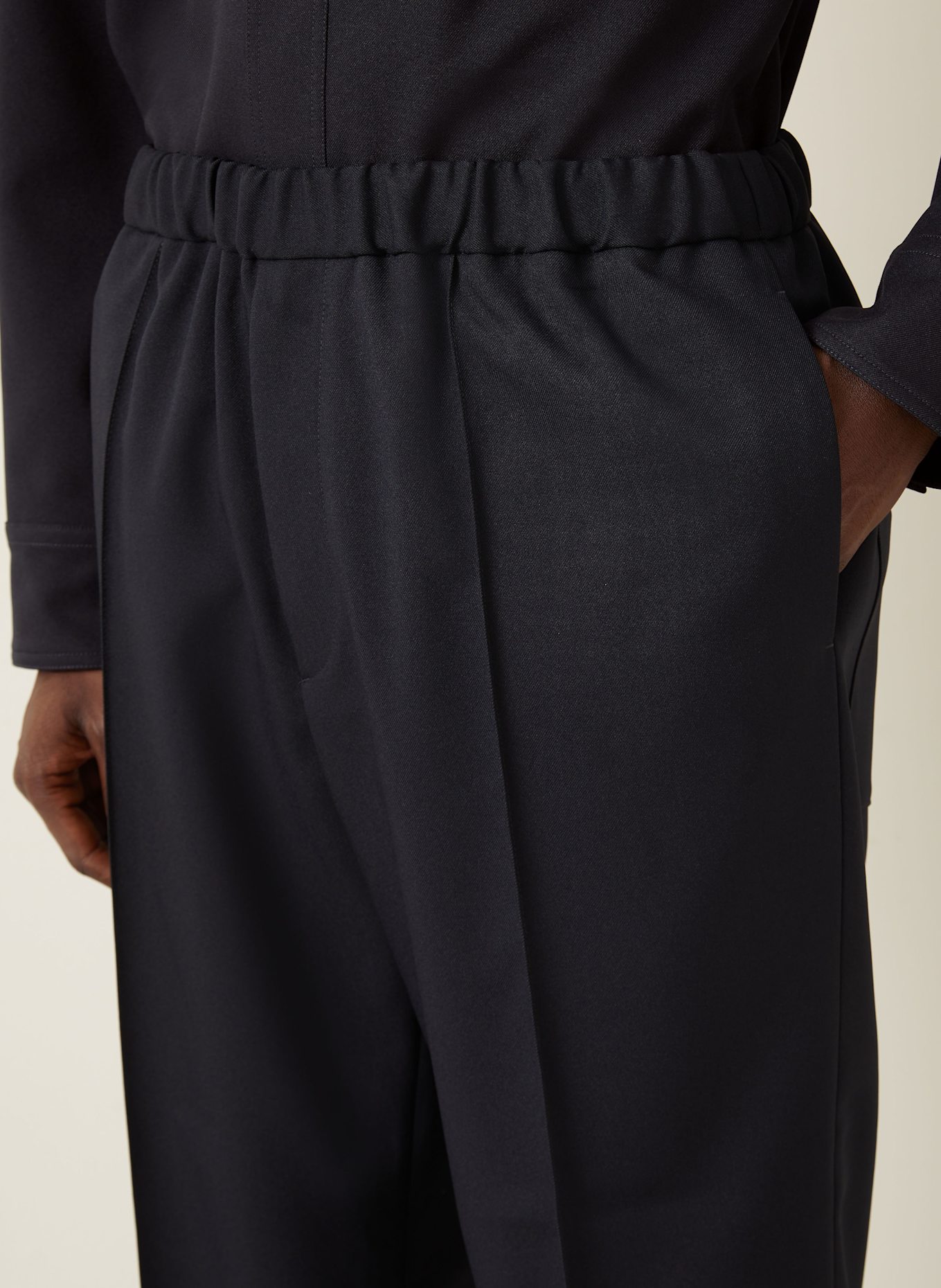 JIL SANDER Hose Regular Fit: DUNKELBLAU
