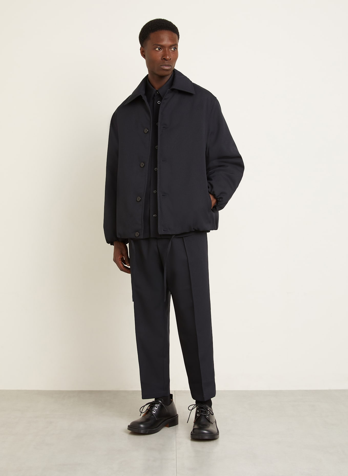JIL SANDER Daunenjacke: DUNKELBLAU