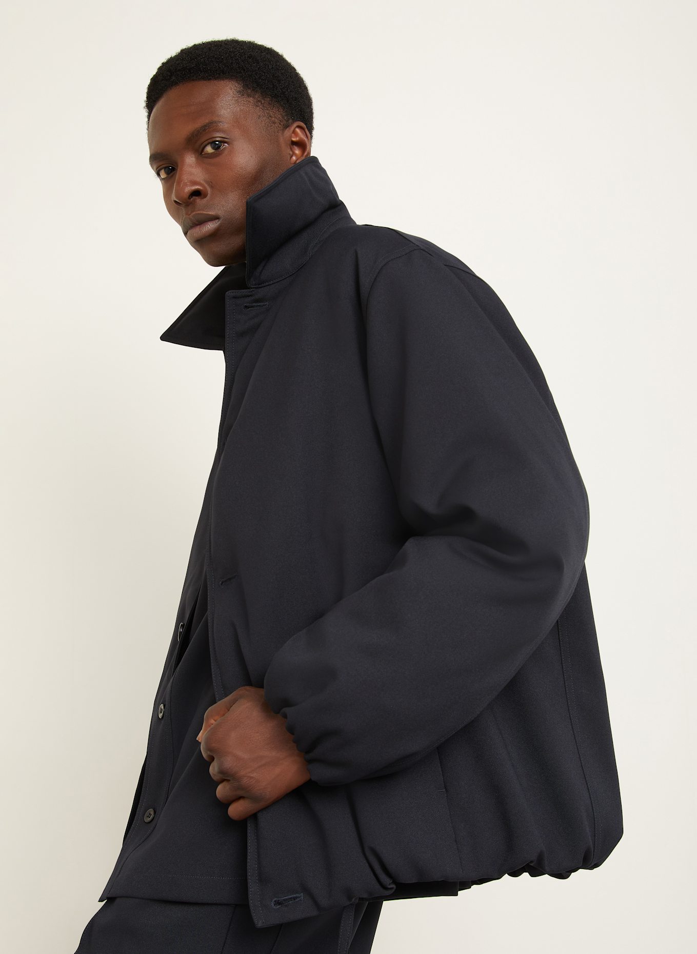 JIL SANDER Daunenjacke: DUNKELBLAU