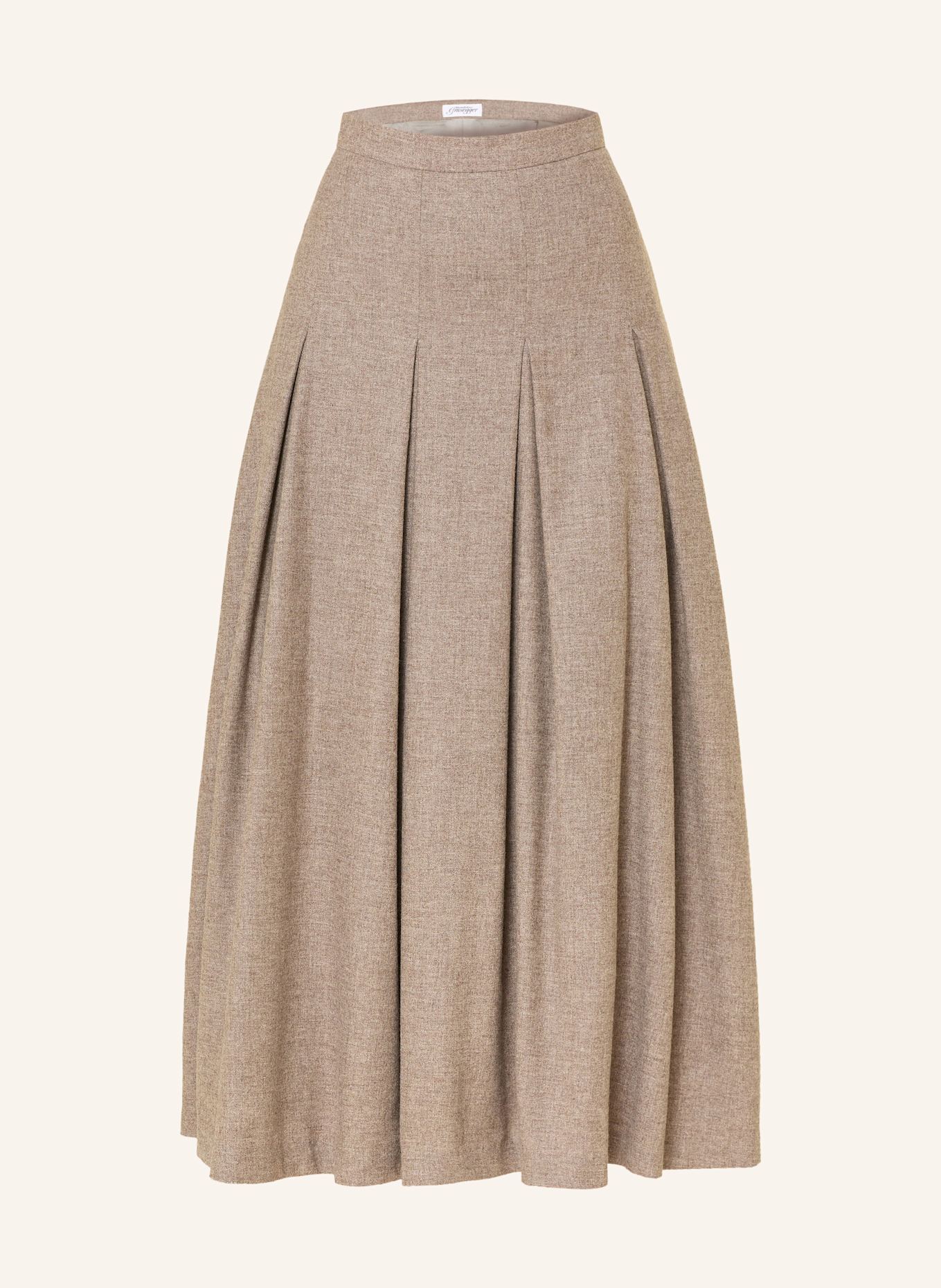 Grasegger Trachtenrock IVY: HELLBRAUN