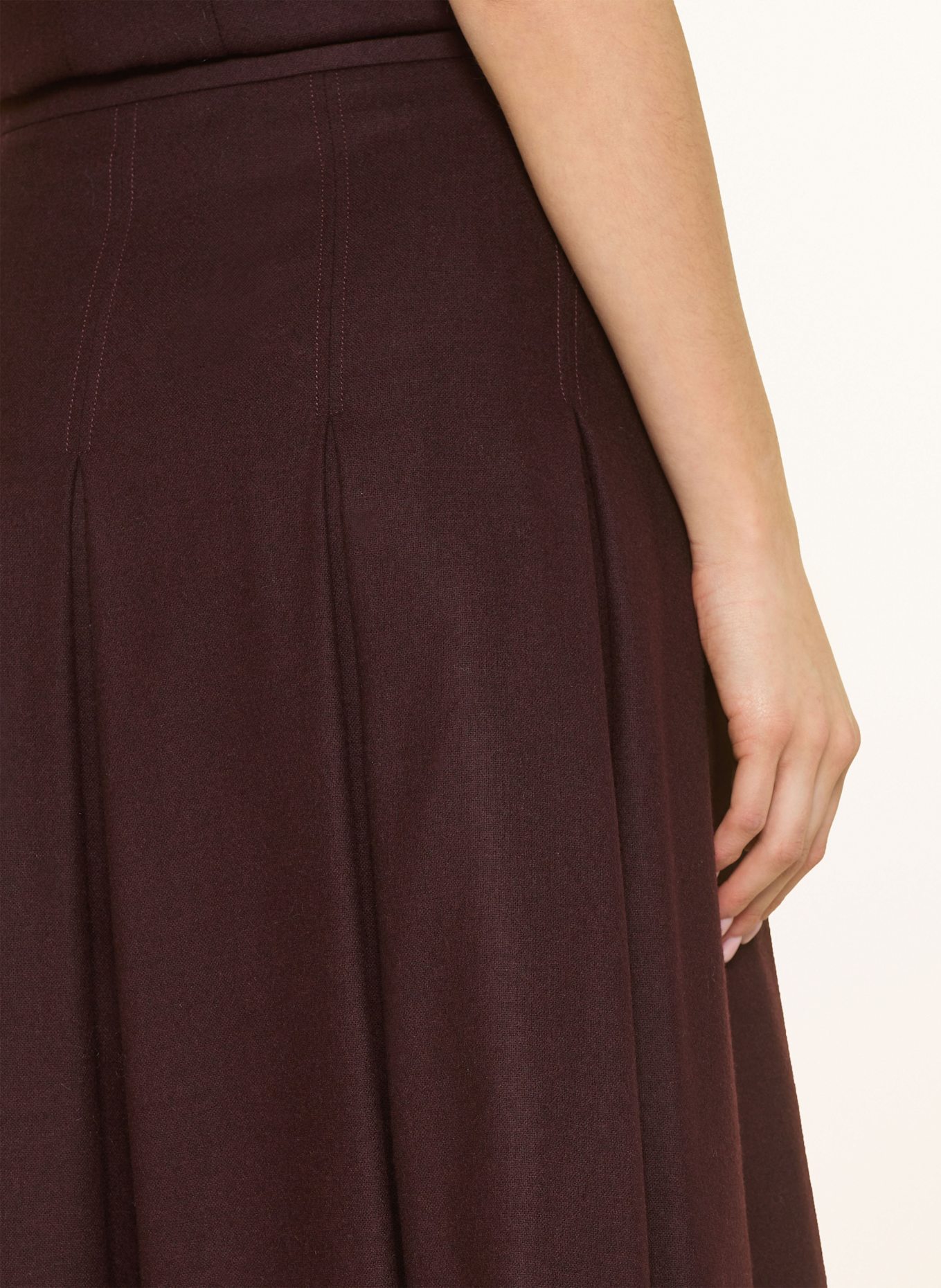 Grasegger Trachtenrock IVY: DUNKELROT