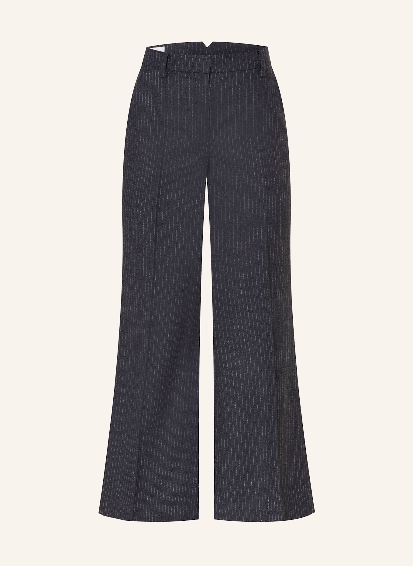 Grasegger Trachtenhose GERTRUDE: DUNKELBLAU / HELLGRAU