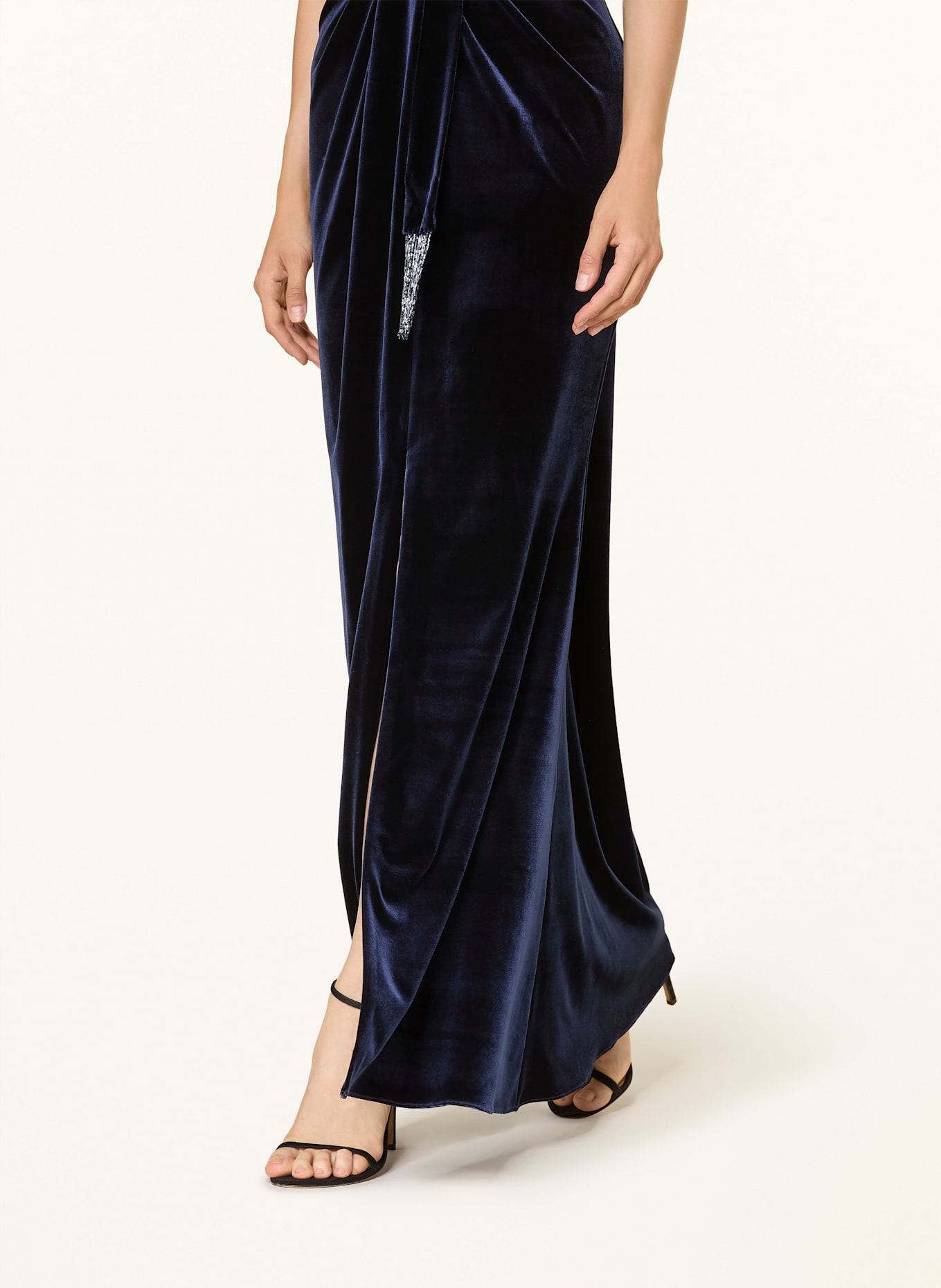 ADRIANNA PAPELL Abendkleid: DUNKELBLAU