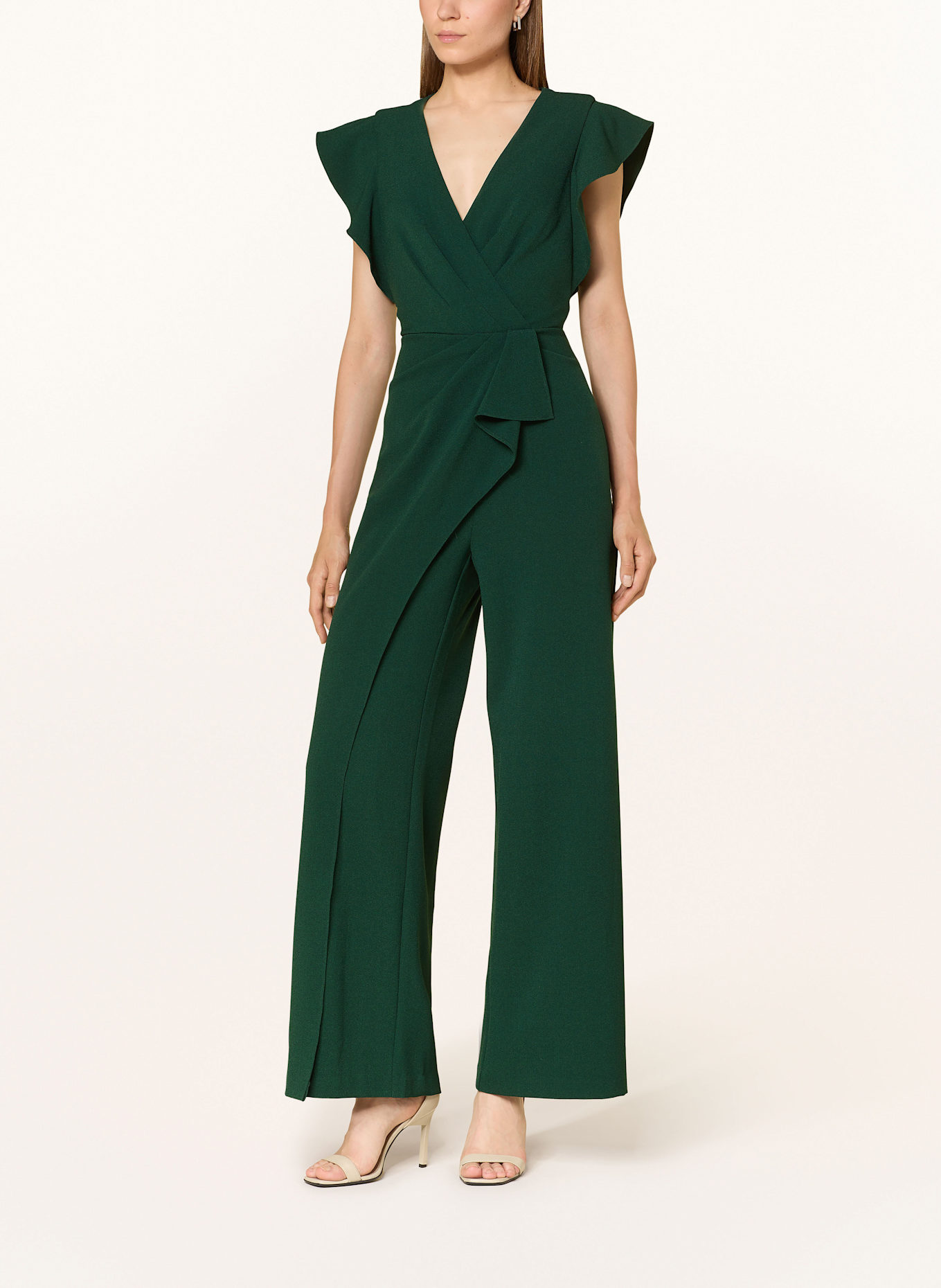 ADRIANNA PAPELL Jumpsuit: DUNKELGRÜN