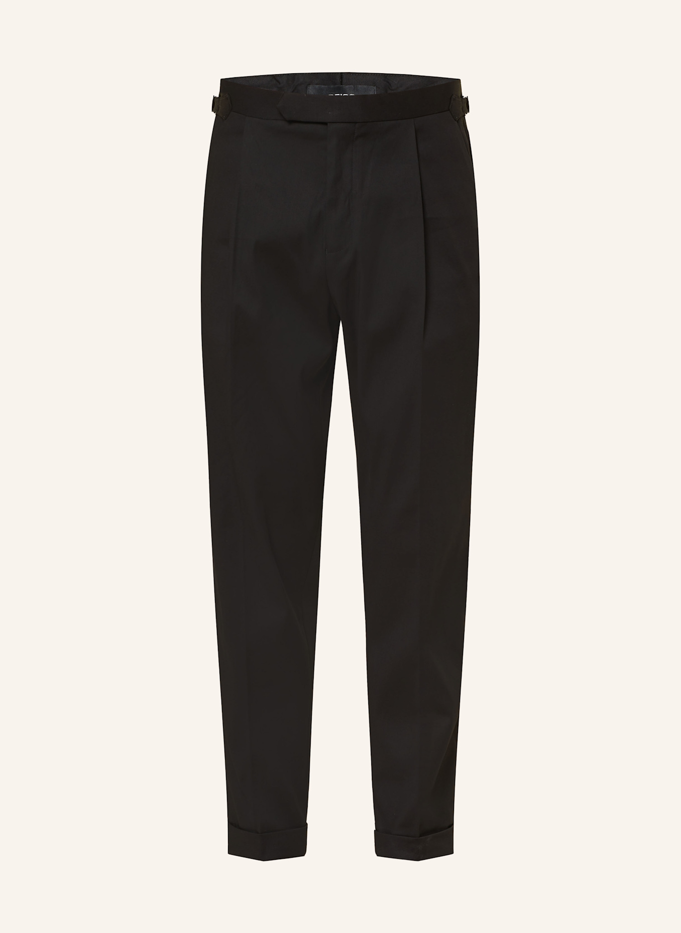REISS Anzughose CANTWELL Tapered Fit: SCHWARZ