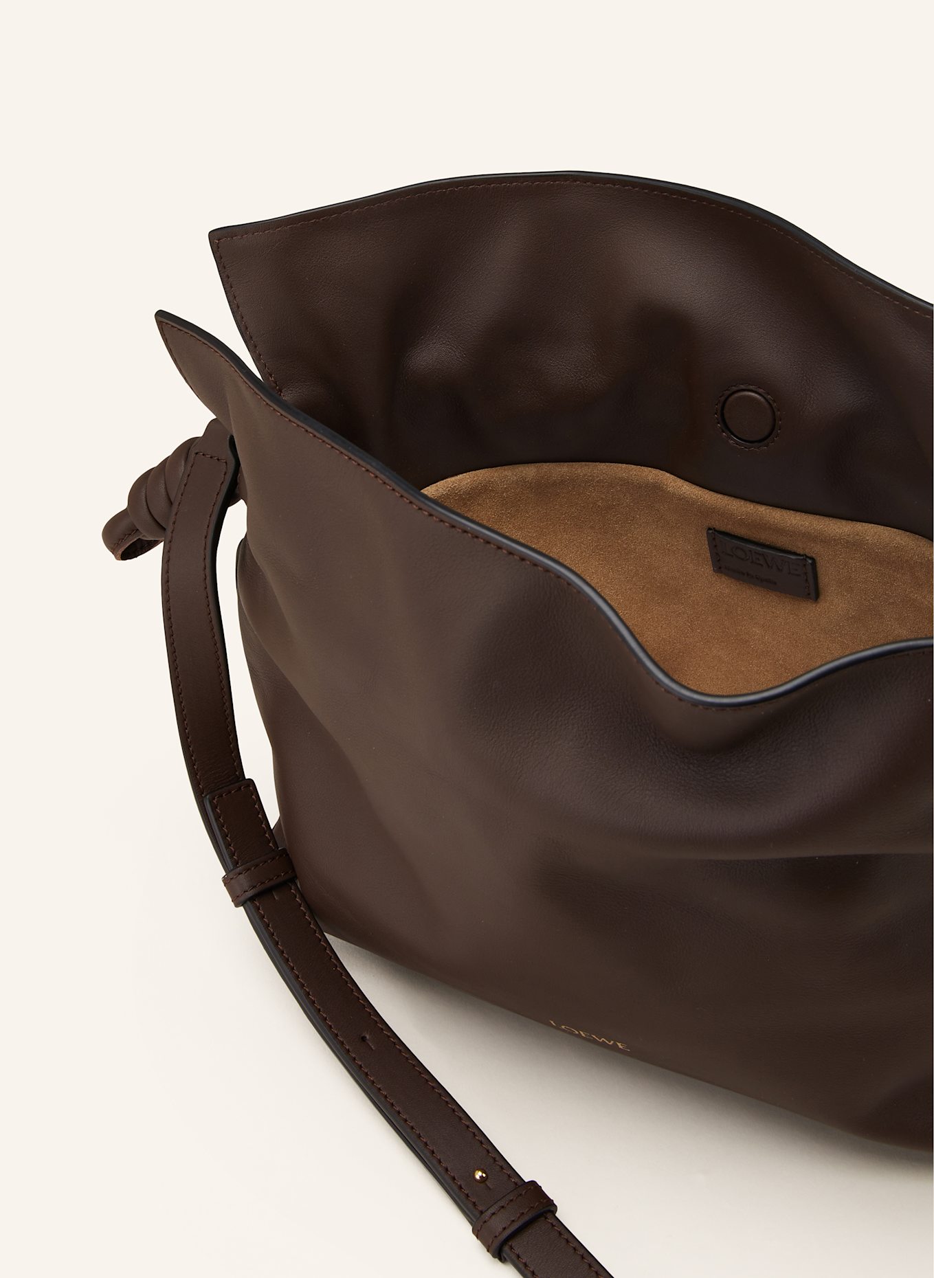 LOEWE Umhängetasche FLAMENCO MEDIUM: DUNKELBRAUN