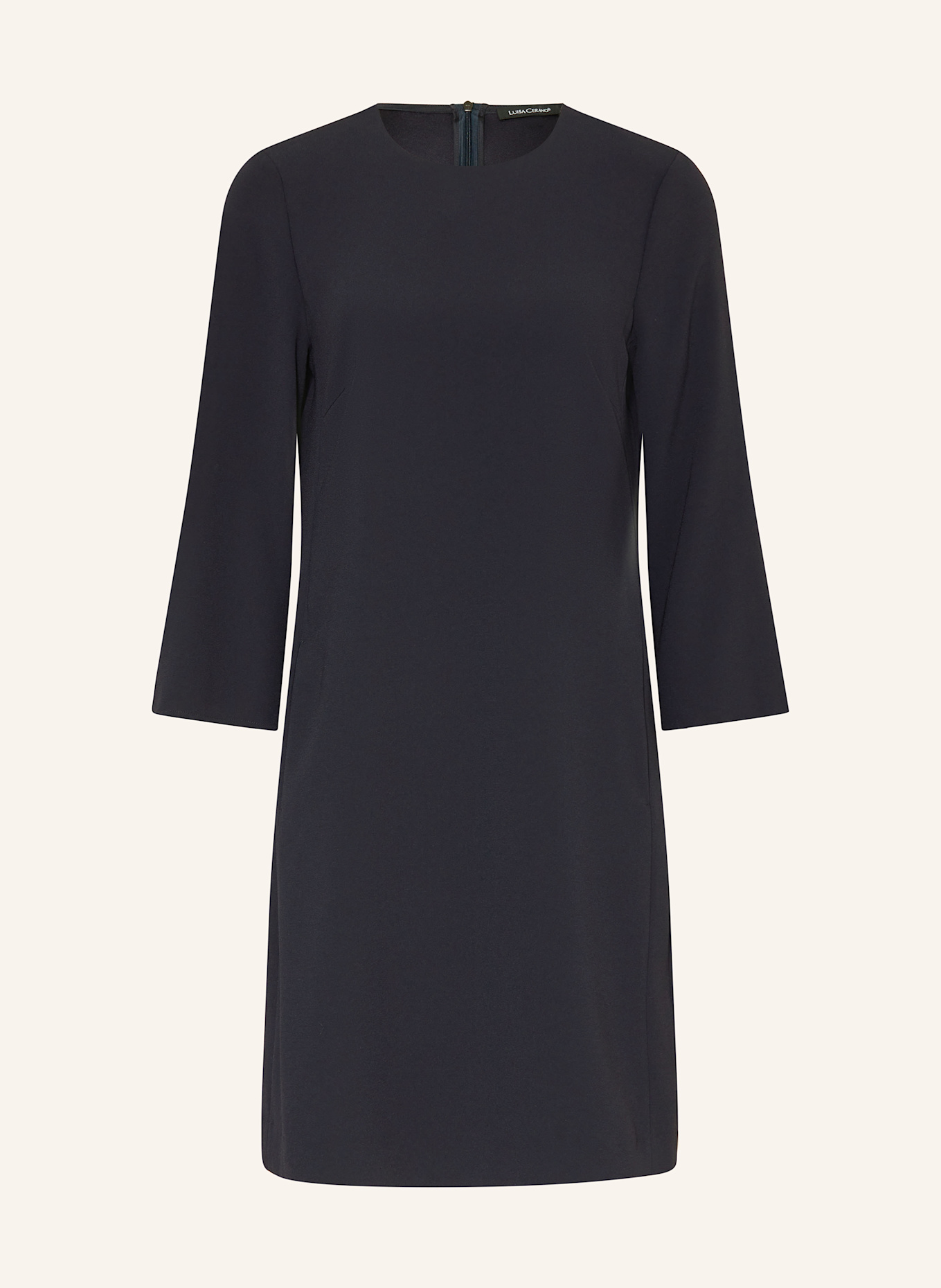 LUISA CERANO Kleid mit 3/4-Arm: DUNKELBLAU