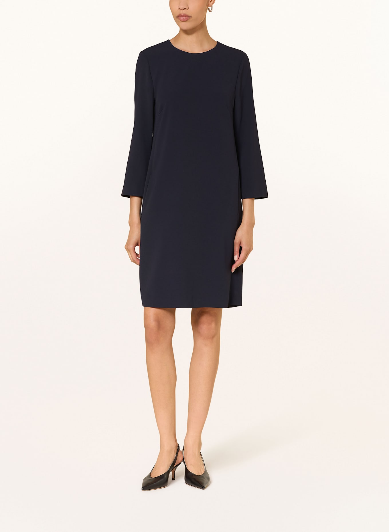 LUISA CERANO Kleid mit 3/4-Arm: DUNKELBLAU