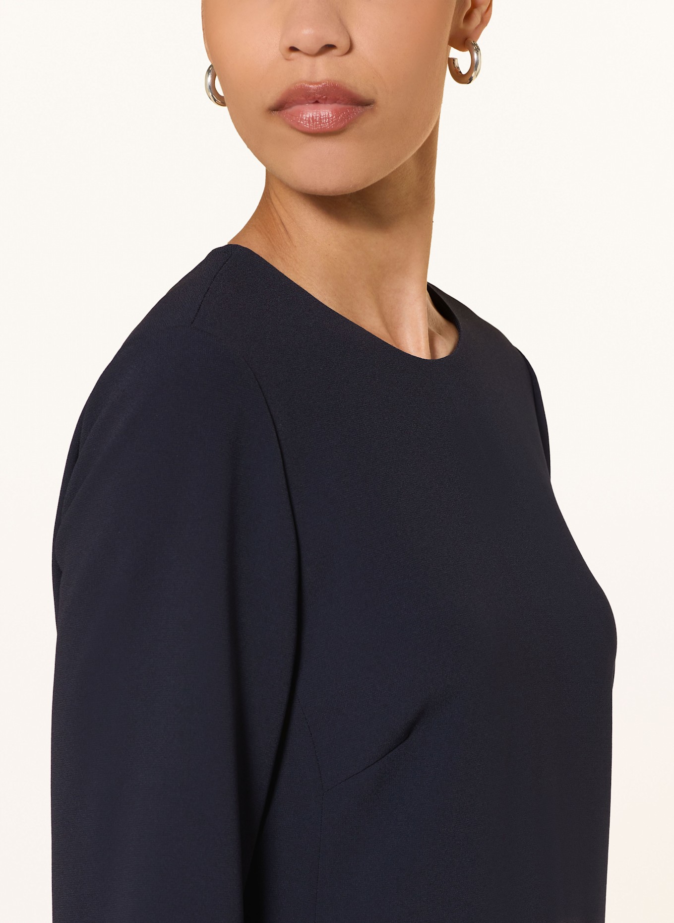 LUISA CERANO Kleid mit 3/4-Arm: DUNKELBLAU