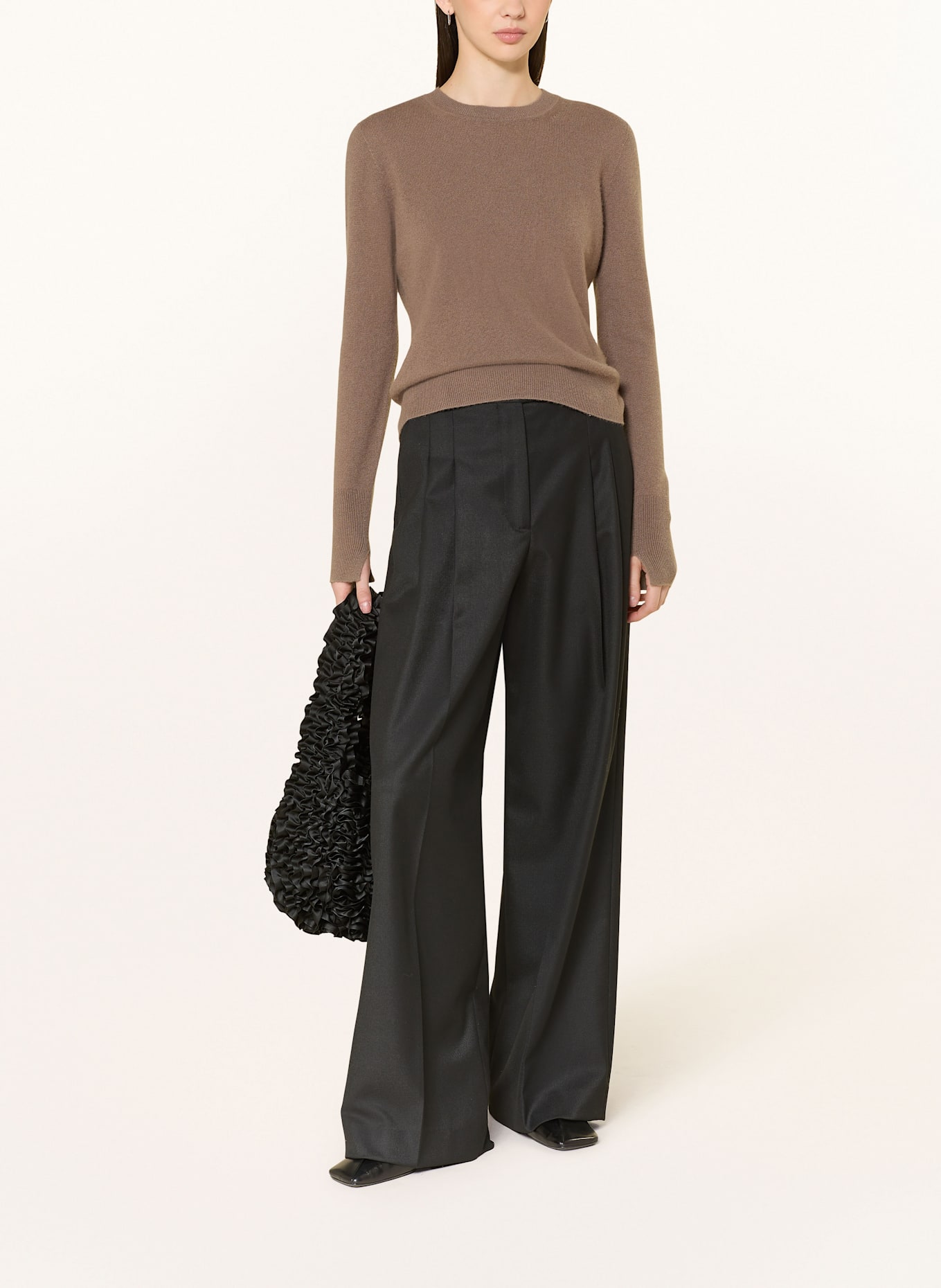 JOSEPH Cashmere-Pullover: BRAUN