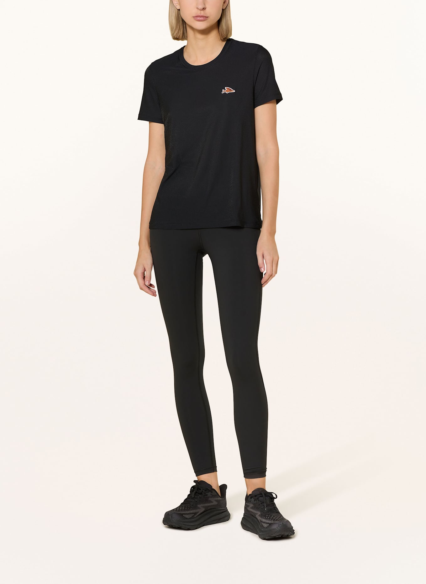 CAFÉ DU CYCLISTE Koszulka do biegania CLEOPHEE: CZARNY