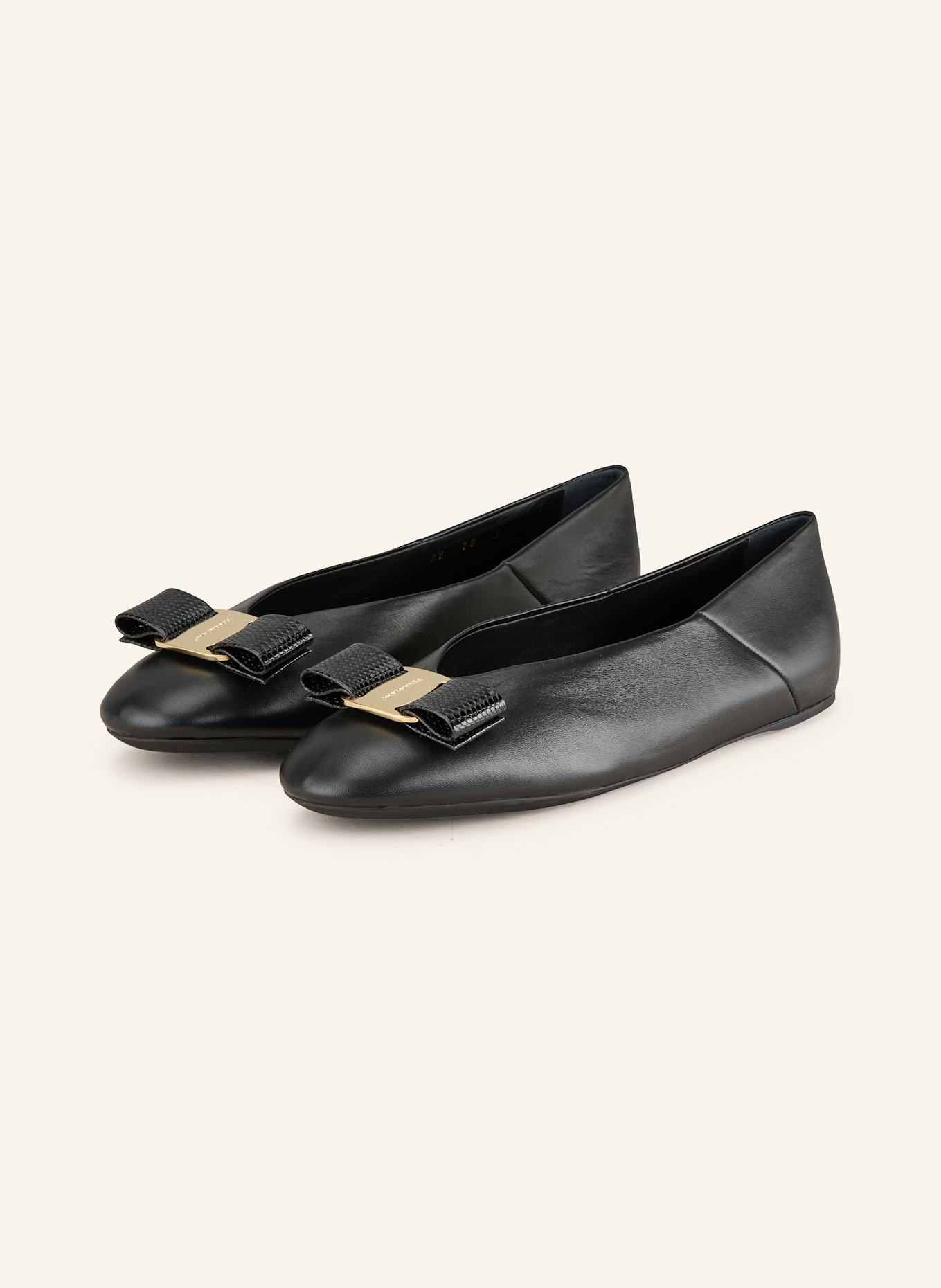 FERRAGAMO Ballerinas VANNA: SCHWARZ
