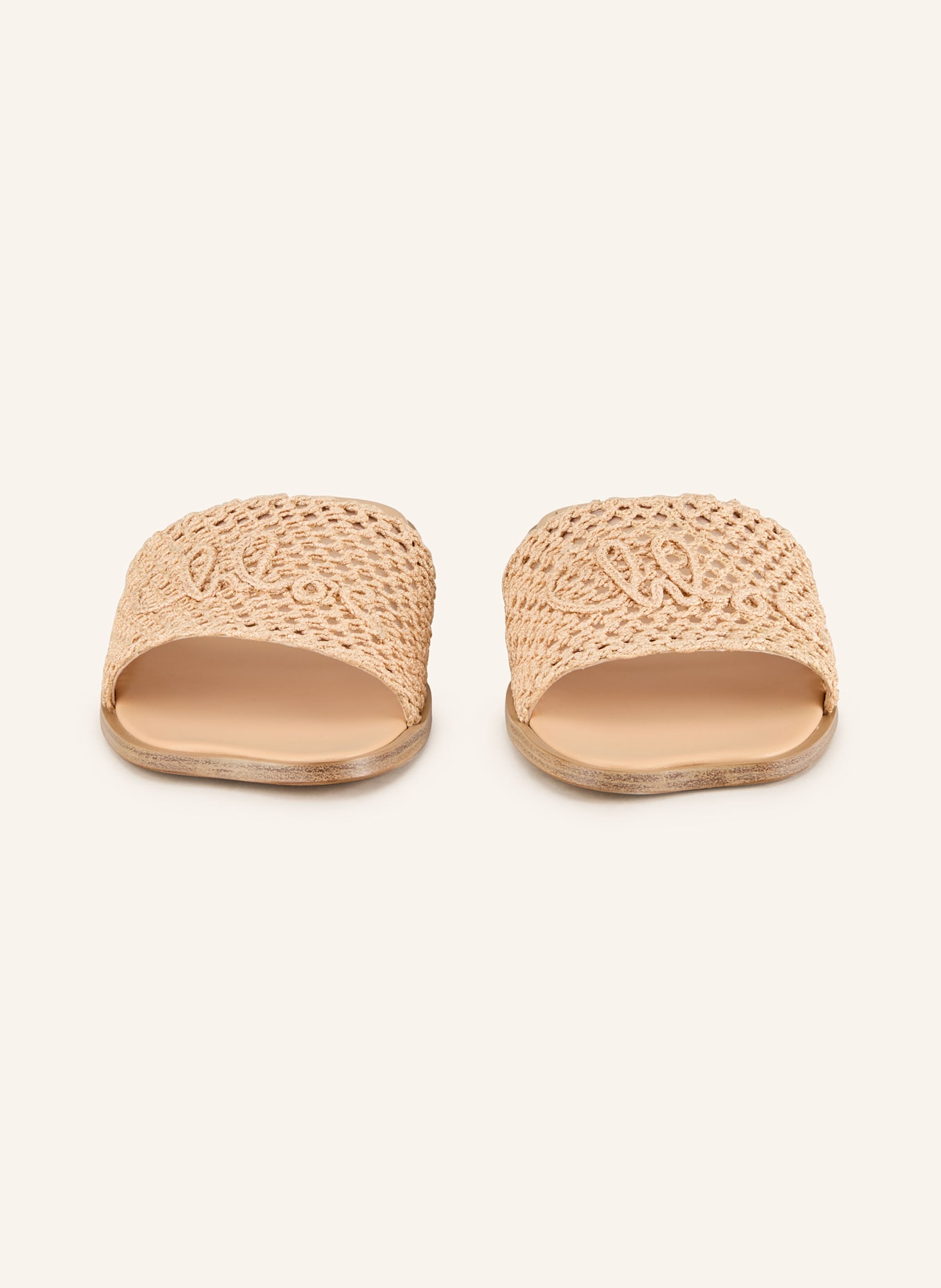 Chloé Pantoletten FLOWER: 6K0 POWDER