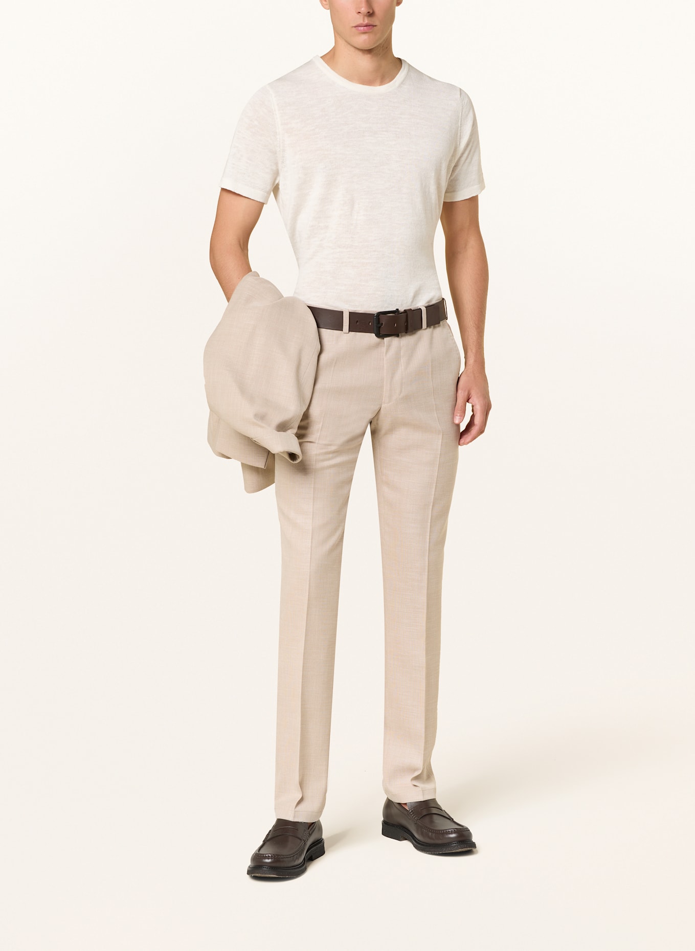 DIGEL Garnitur DAREN-V-G modern fit: BEŻOWY