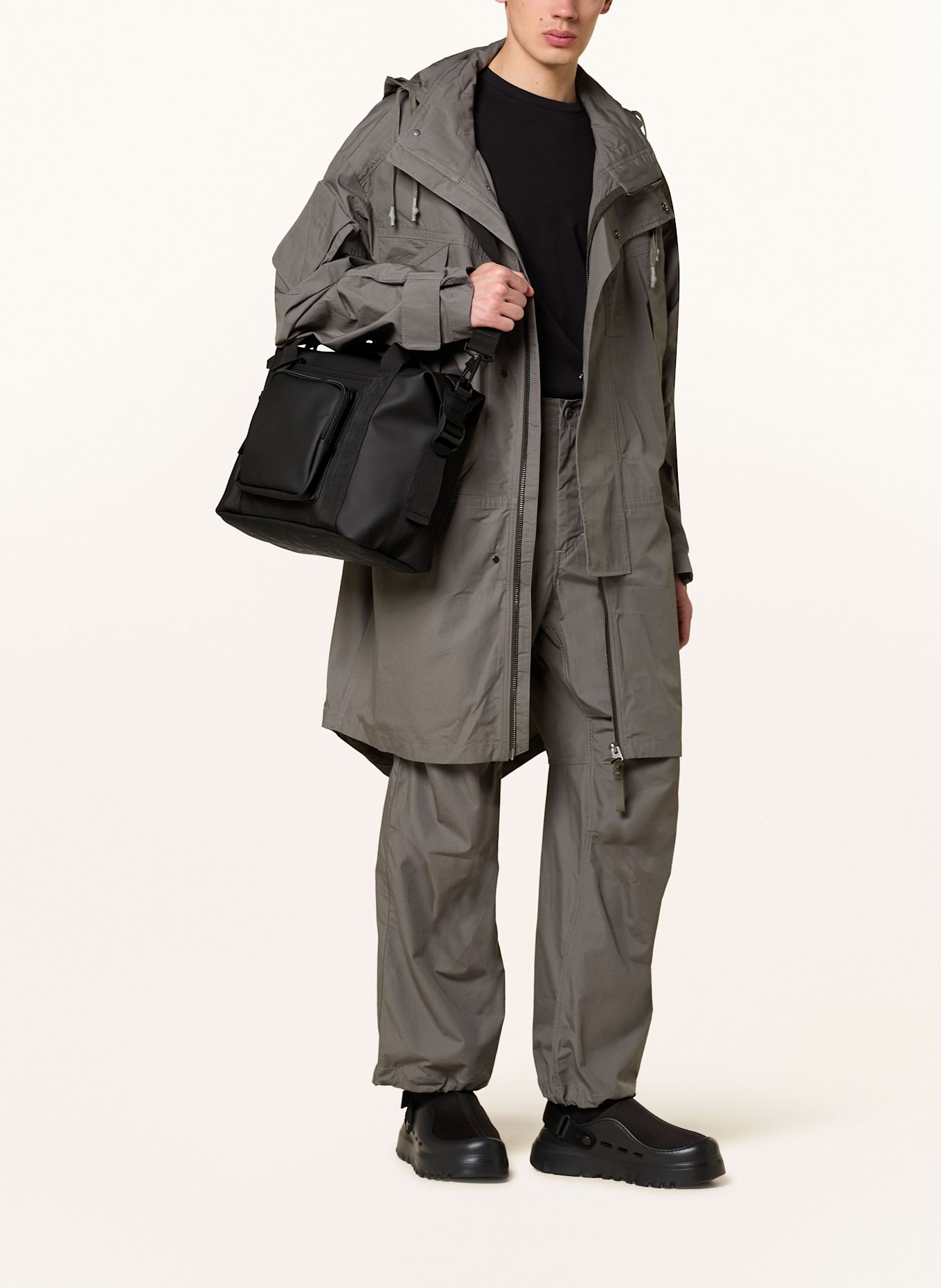 RAINS Travel bag TEXEL KIT BAG W3: BLACK