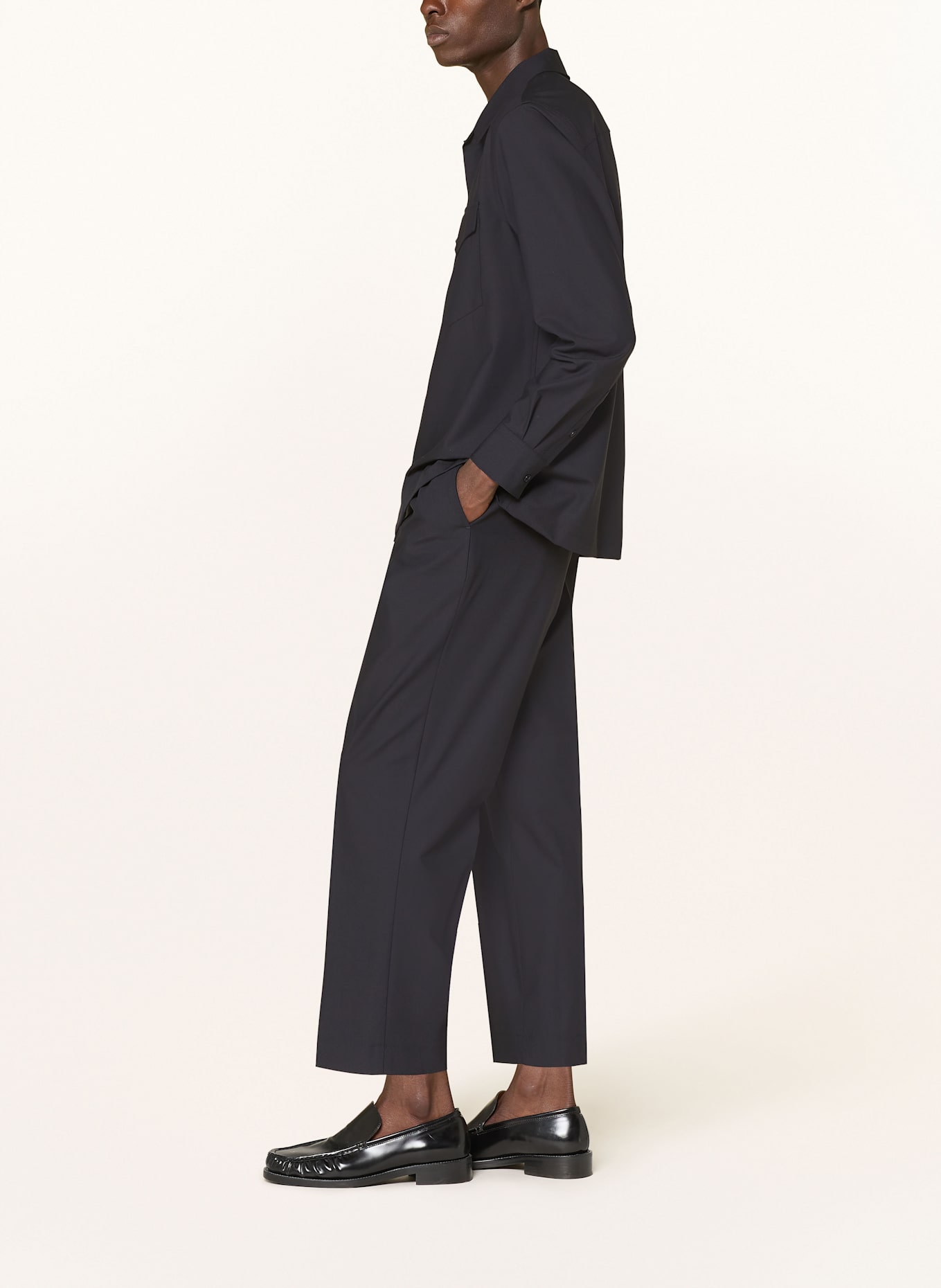 studio seidensticker Chino Regular Fit: DUNKELBLAU