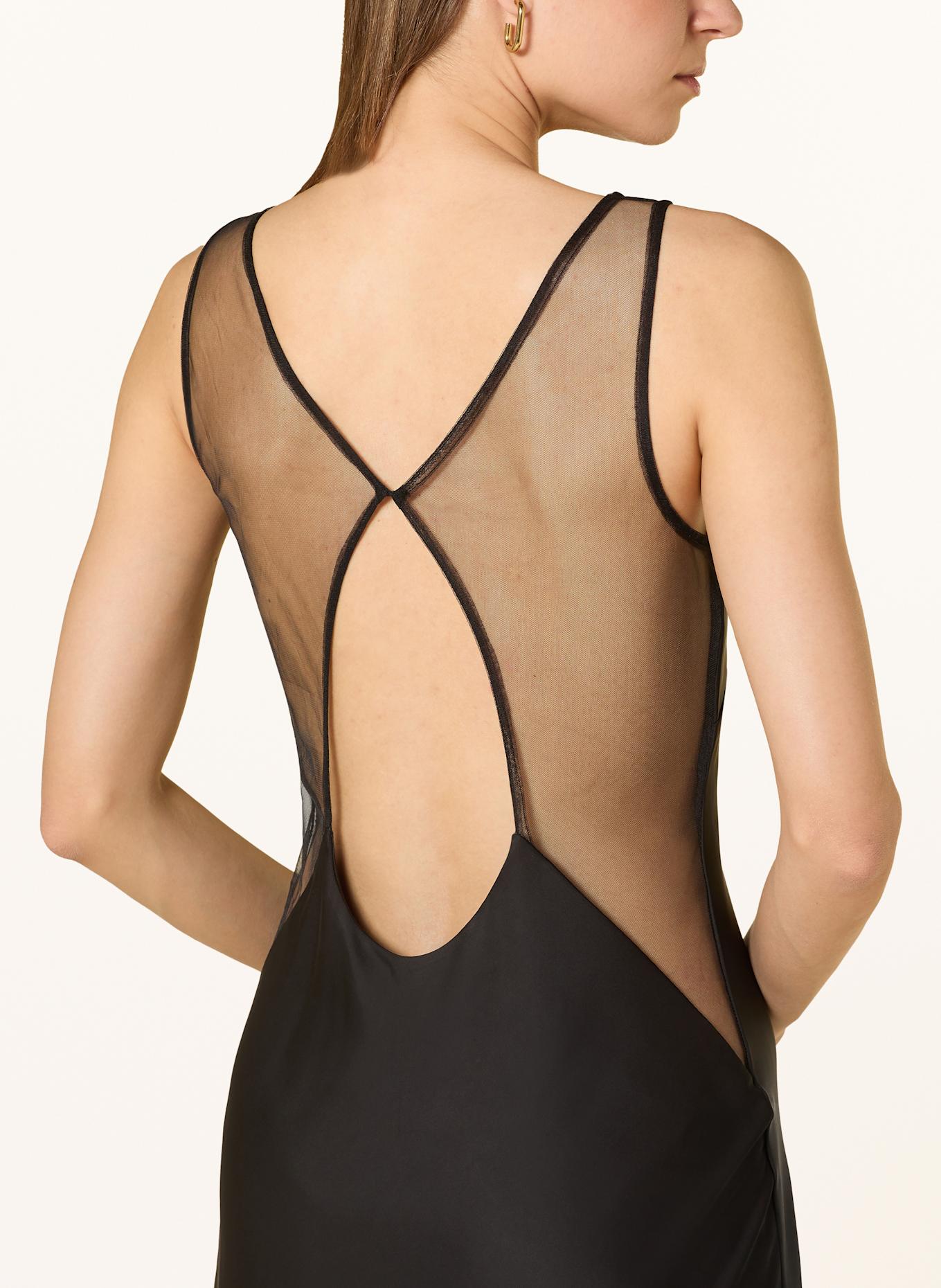 ADRIANNA PAPELL Abendkleid: SCHWARZ