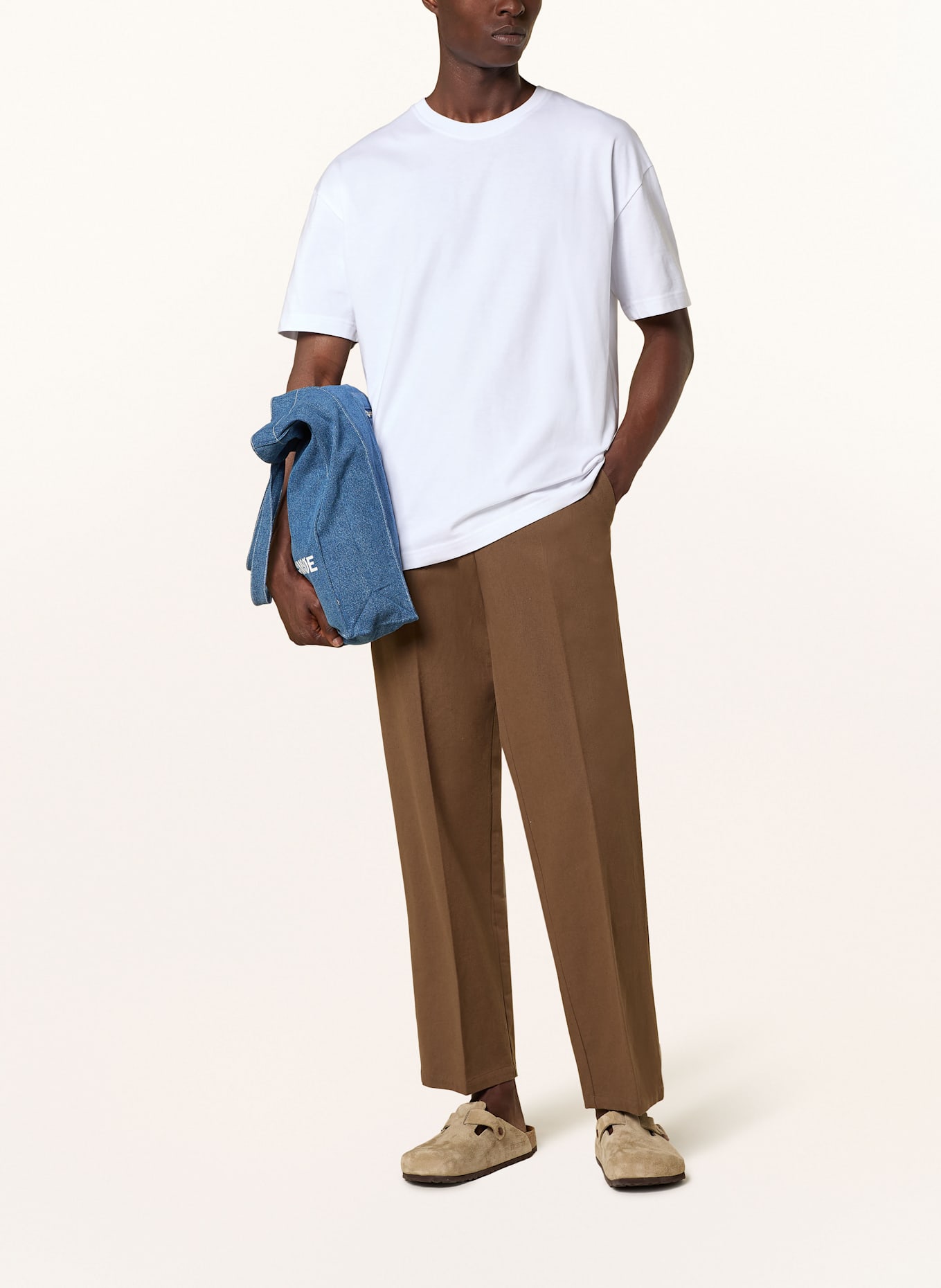 SAMSØE  SAMSØE T-Shirt SAHUDSON: WEISS