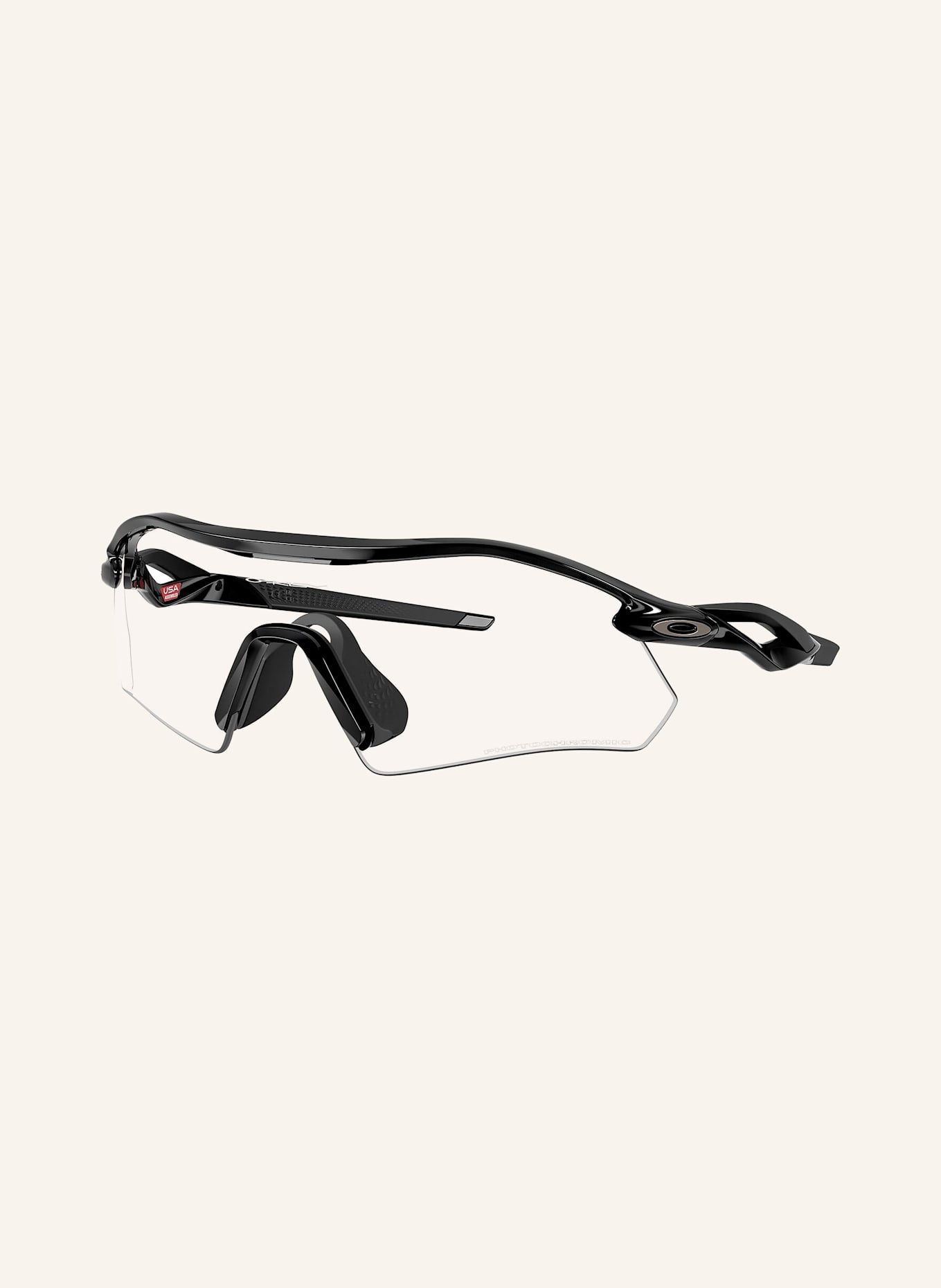 OAKLEY Radbrille RADAR® PLATE: 949502 UNCEREMONIOUS BLACK/CLEAR