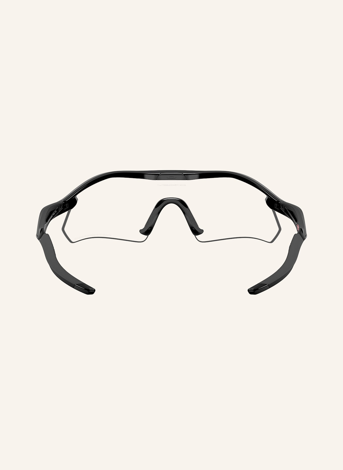 OAKLEY Radbrille RADAR® PLATE: 949502 POLISHED BLACK/CLEAR