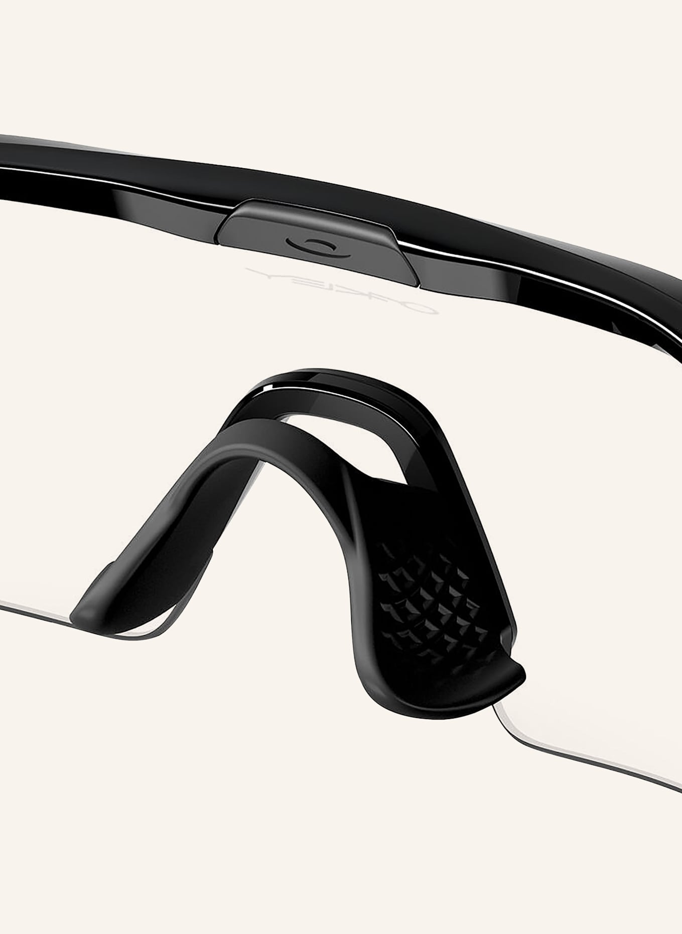 OAKLEY Radbrille RADAR® PLATE: 949502 POLISHED BLACK/CLEAR