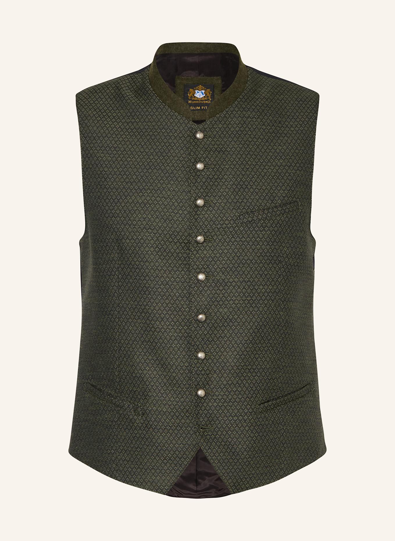 Hammerschmid Traditional vest JONAS Slim Fit: Traditional vest BARTL with linen
