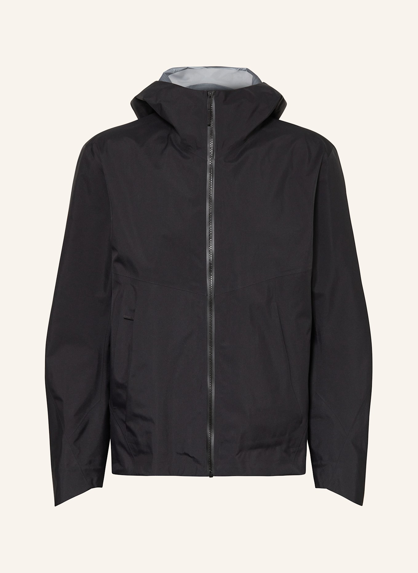 VEILANCE ARRIS rain jacket: BLACK