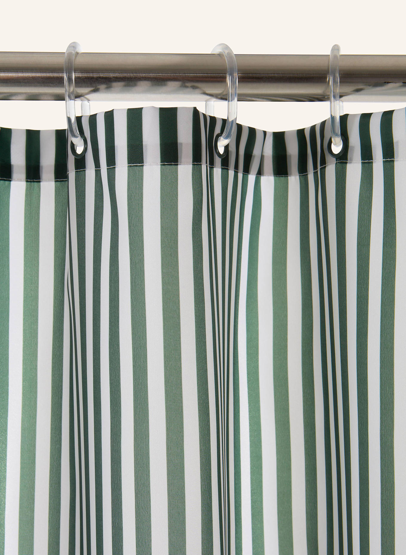 Jotex Duschvorhang EMMY: GRÜN / WEISS
