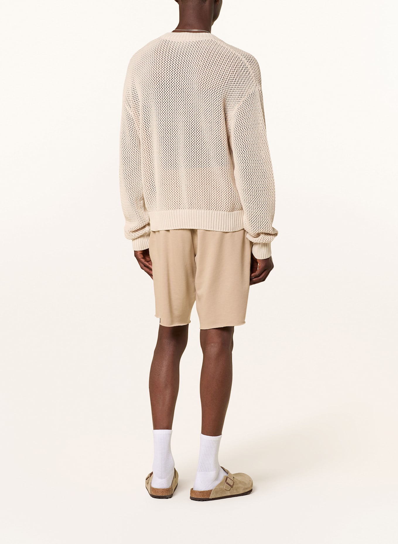 ALLSAINTS Sweat shorts HELIX: LIGHT BROWN