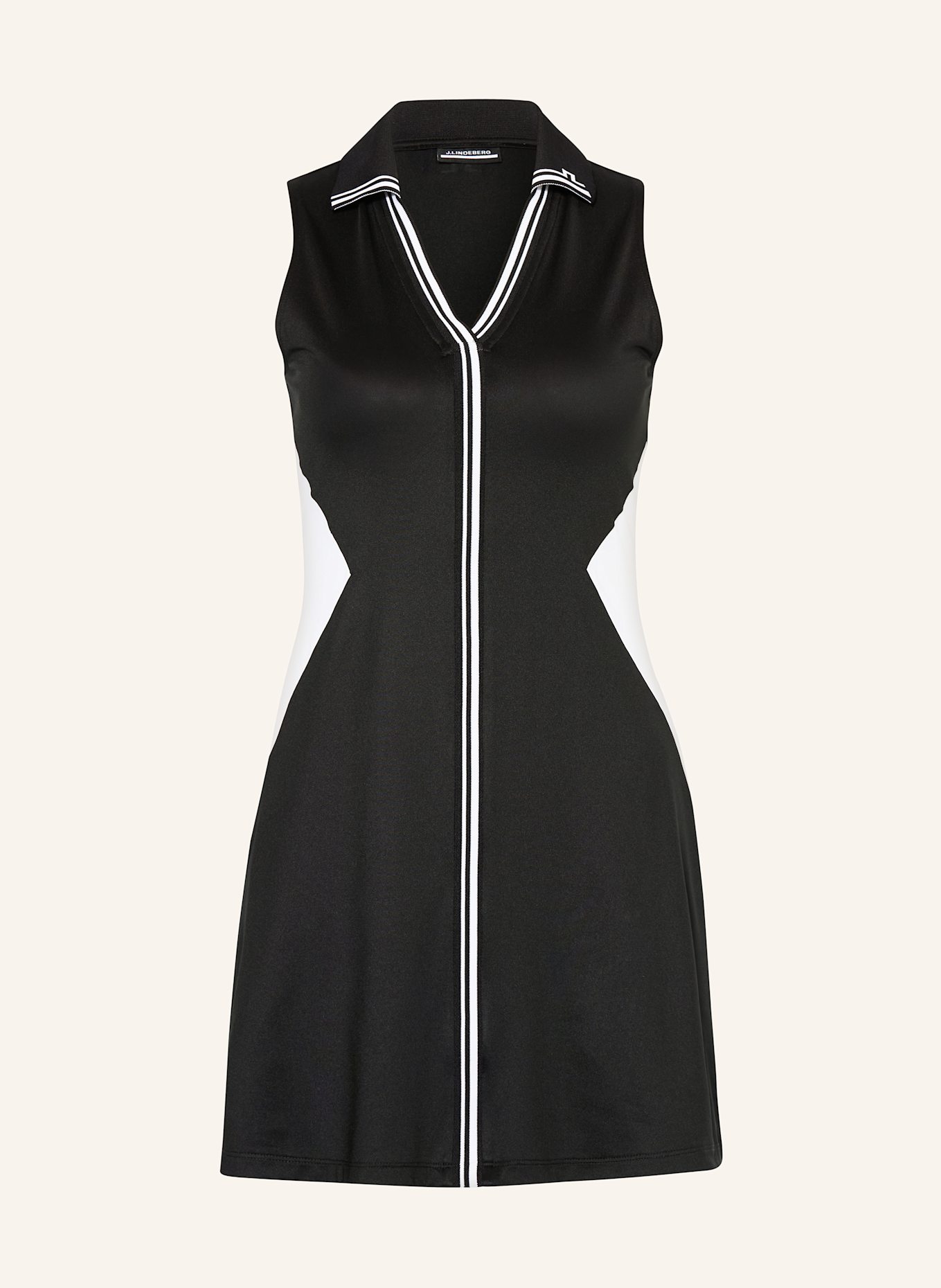 J.LINDEBERG Golfkleid: SCHWARZ / WEISS