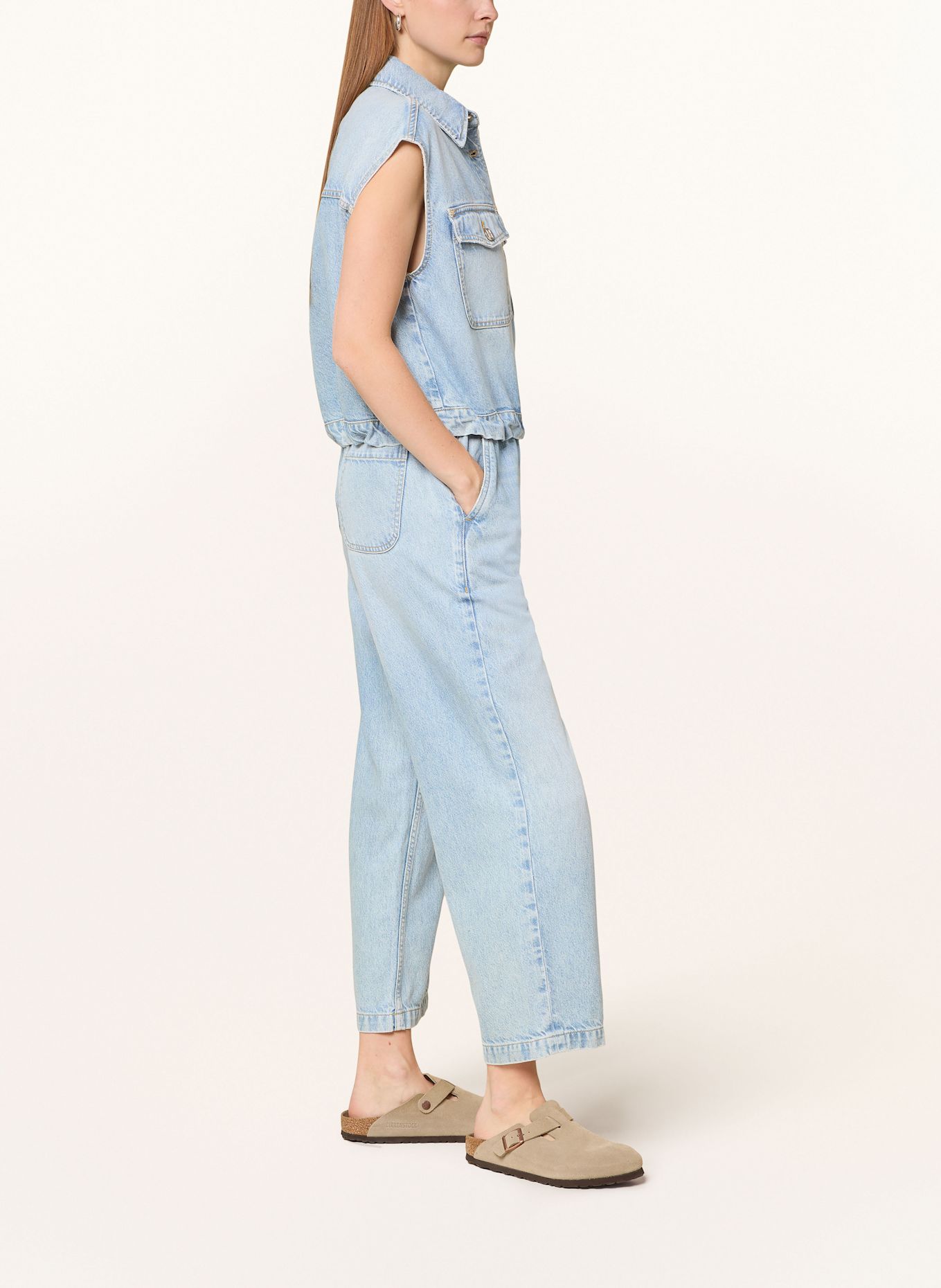 Marc O'Polo Jeans-Culotte: 025 faded light blue