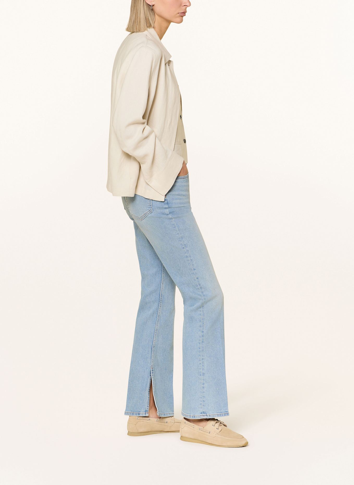 Marc O'Polo Flared Jeans KIRUNA: 014 Clean sustainable light wash