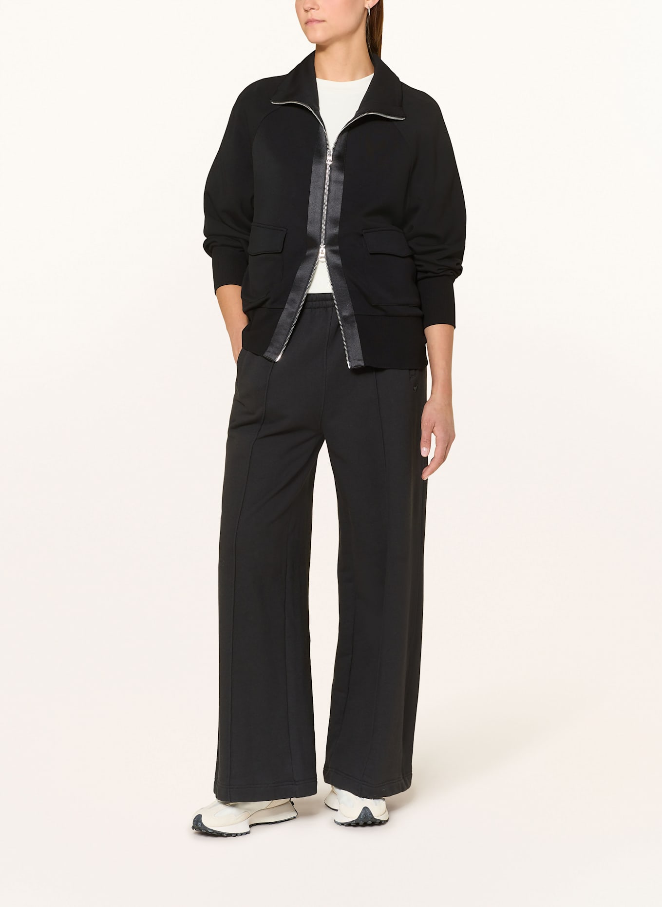 VARLEY Sweatjacke ROXBURY: SCHWARZ