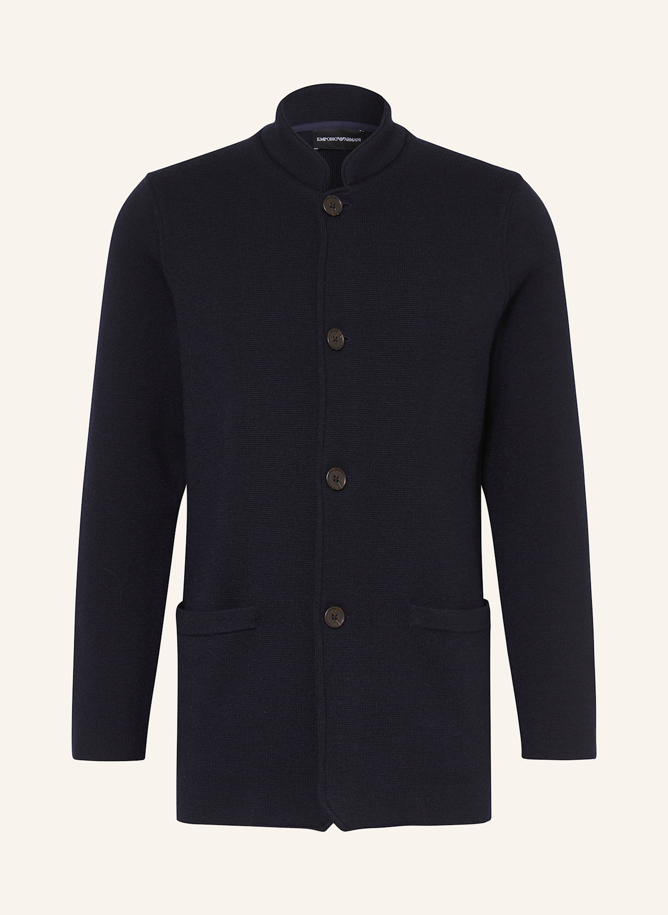 EMPORIO ARMANI Strickjacke: DUNKELBLAU