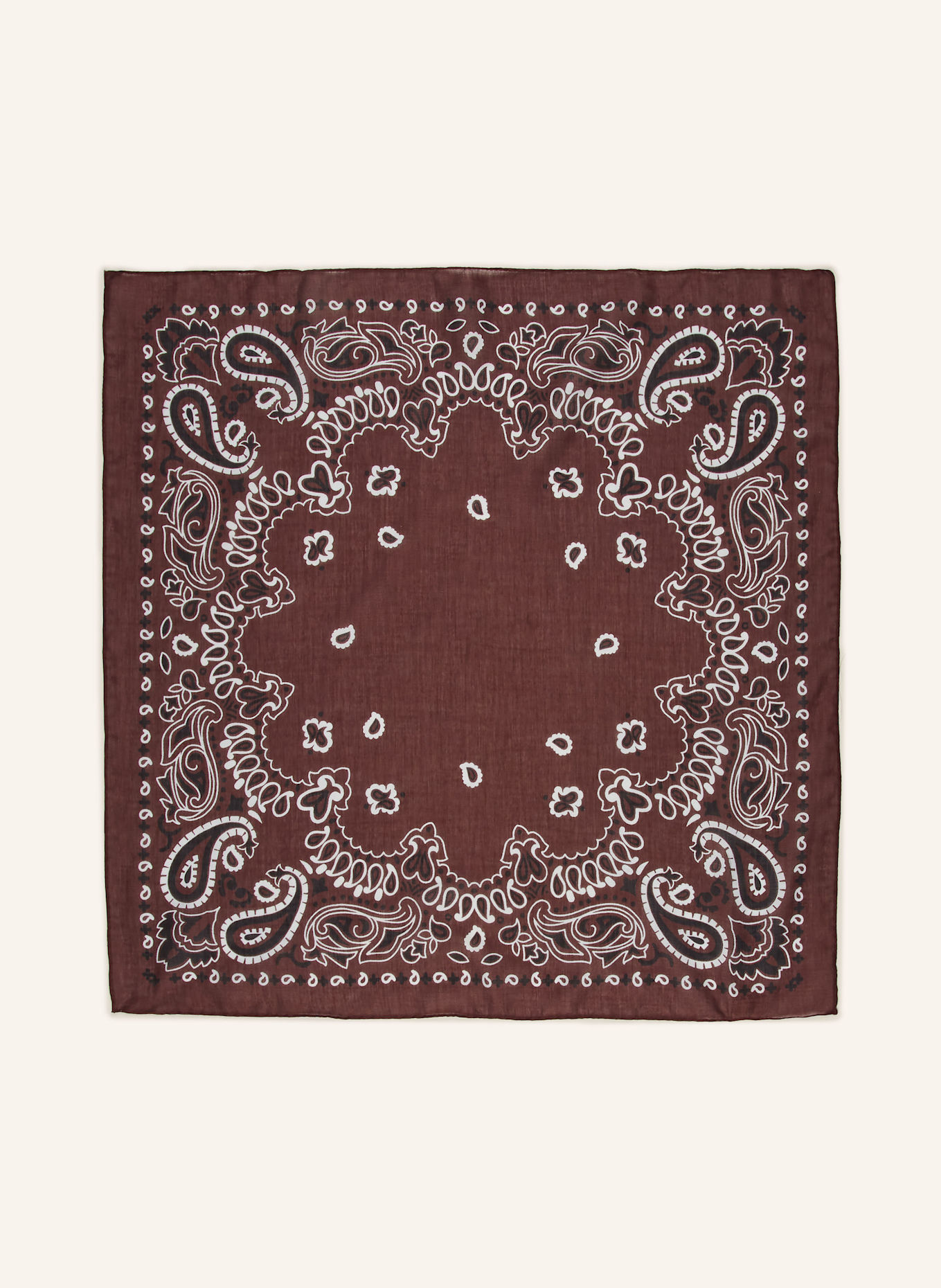 destin Tuch: DUNKELROT / SCHWARZ / WEISS